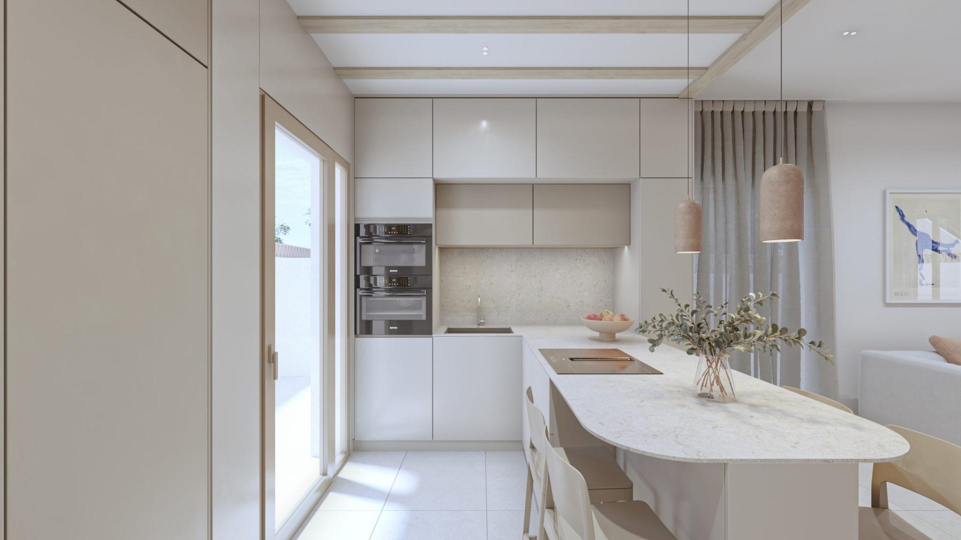 Exclusive new build bungalows with private pool in pilar de la horadada