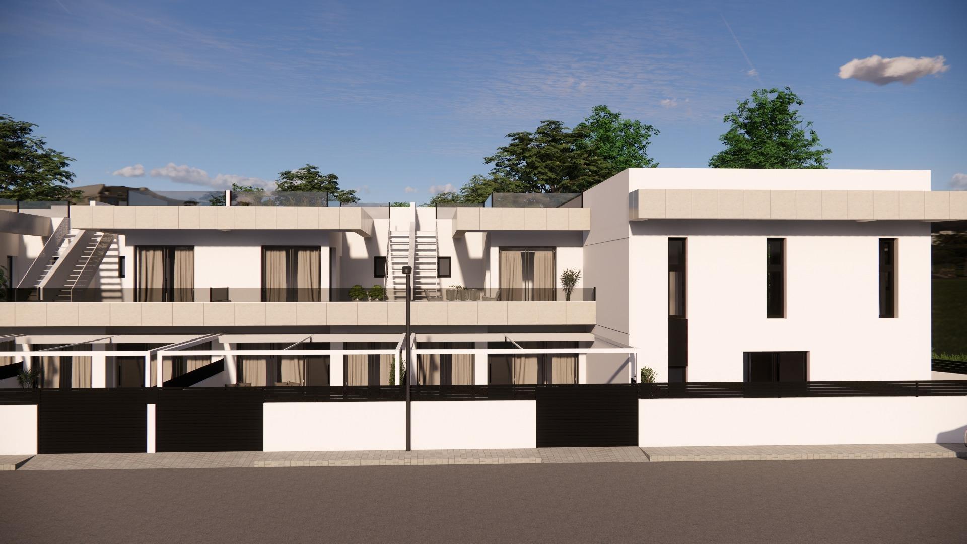 New build townhouses in rojales