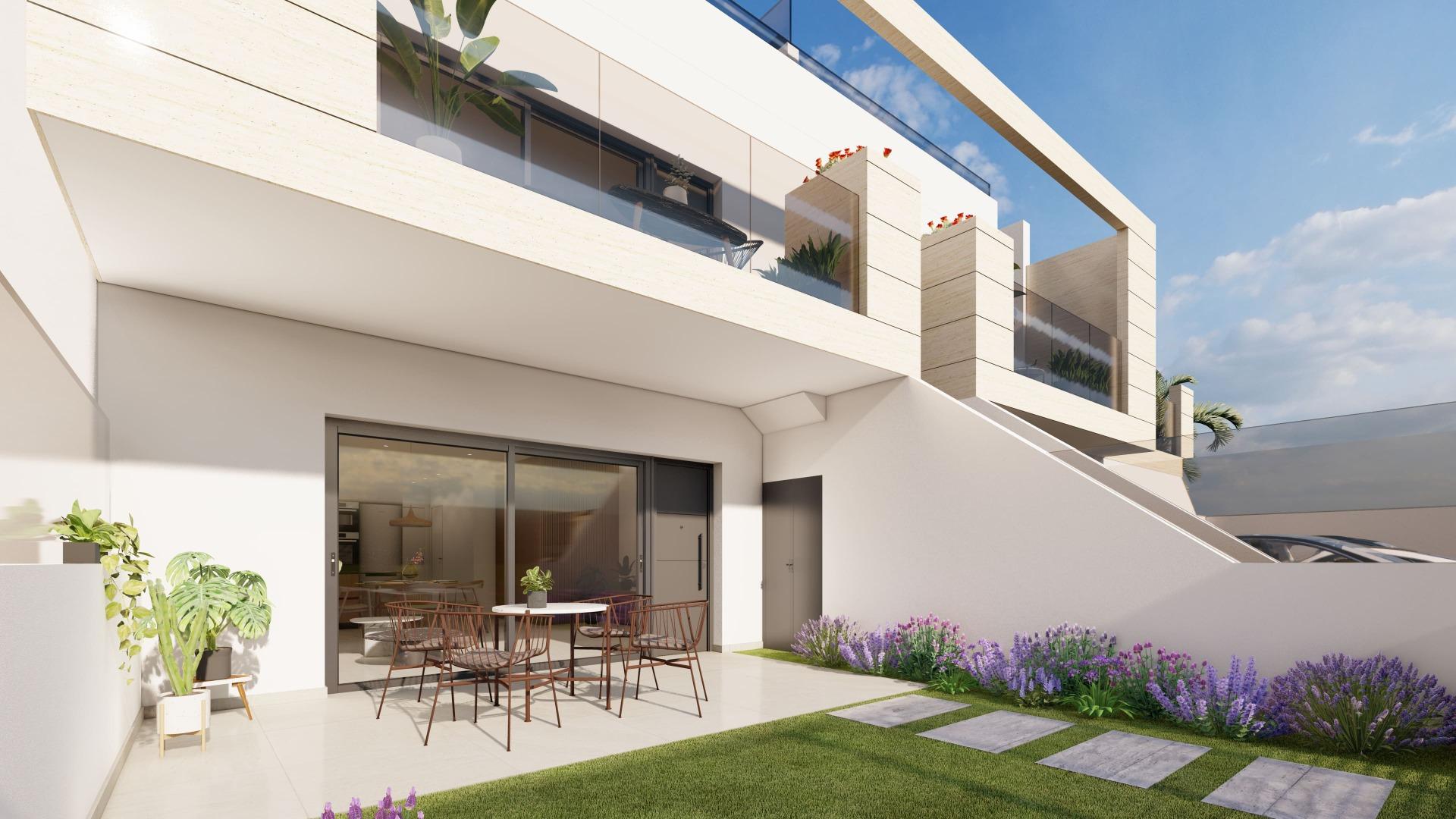 New build bungalows in san pedro del pinatar modern living near the beach