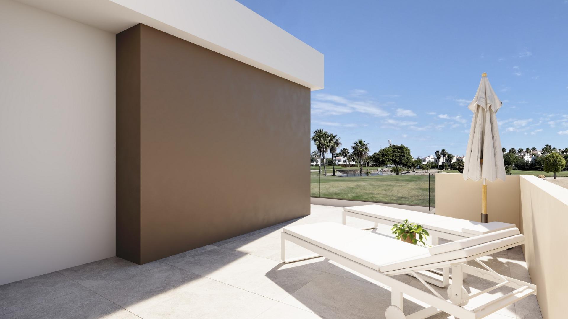 New build villas on the frontline of roda golf with private pool
