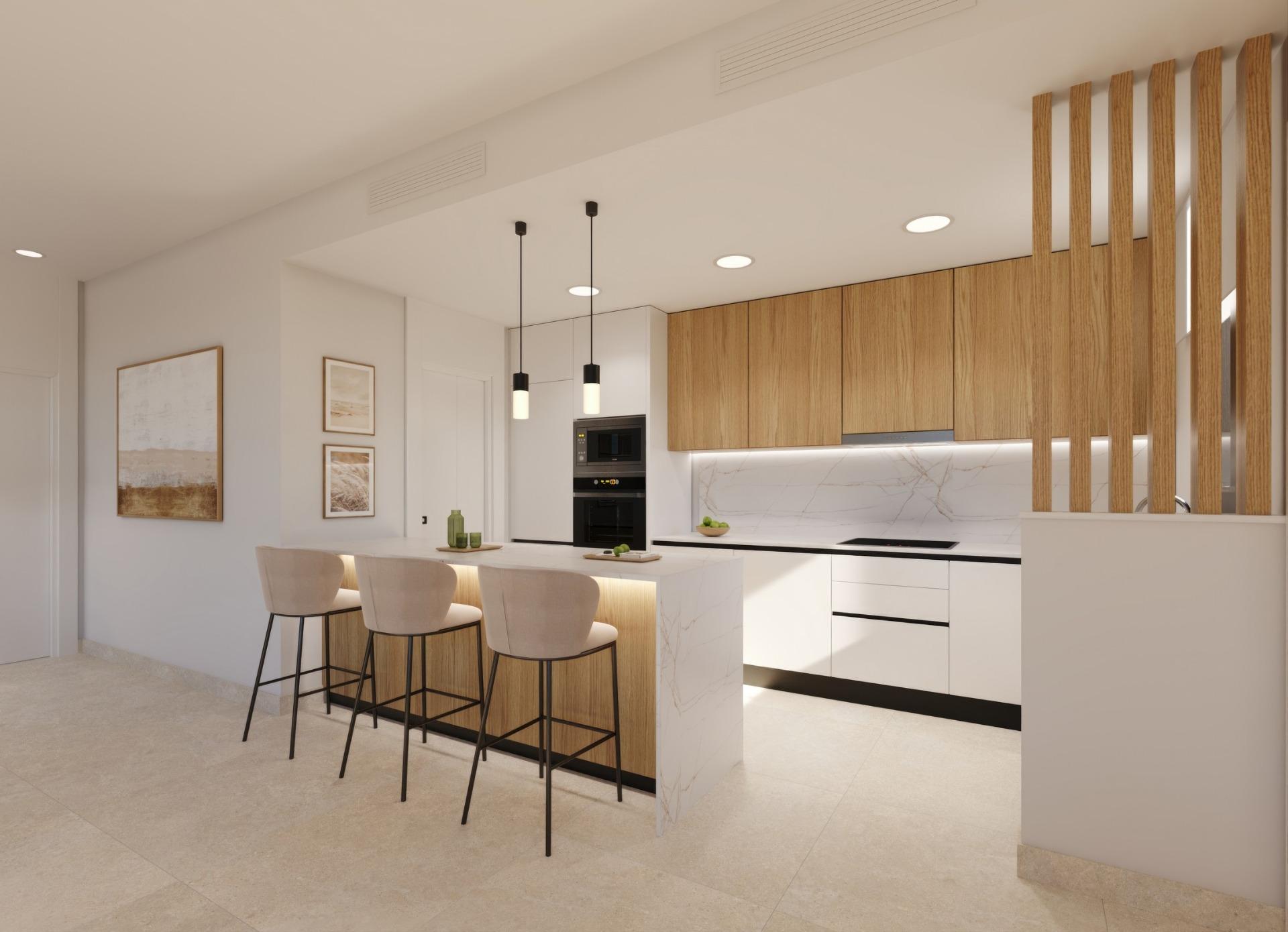 New build villas in hacienda del Álamo golf resort, murcia
