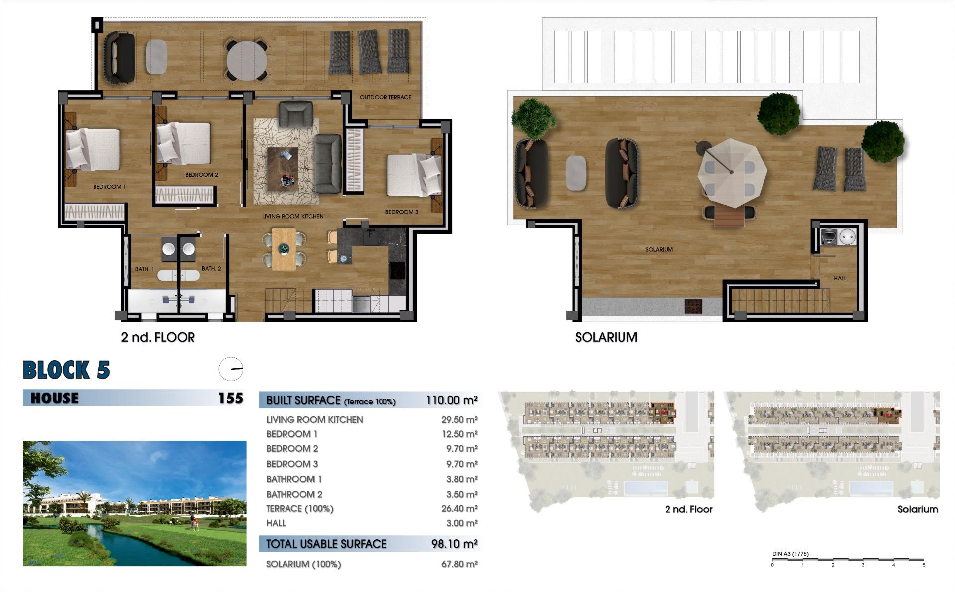 New build residential complex near la serena golf, los alcazares