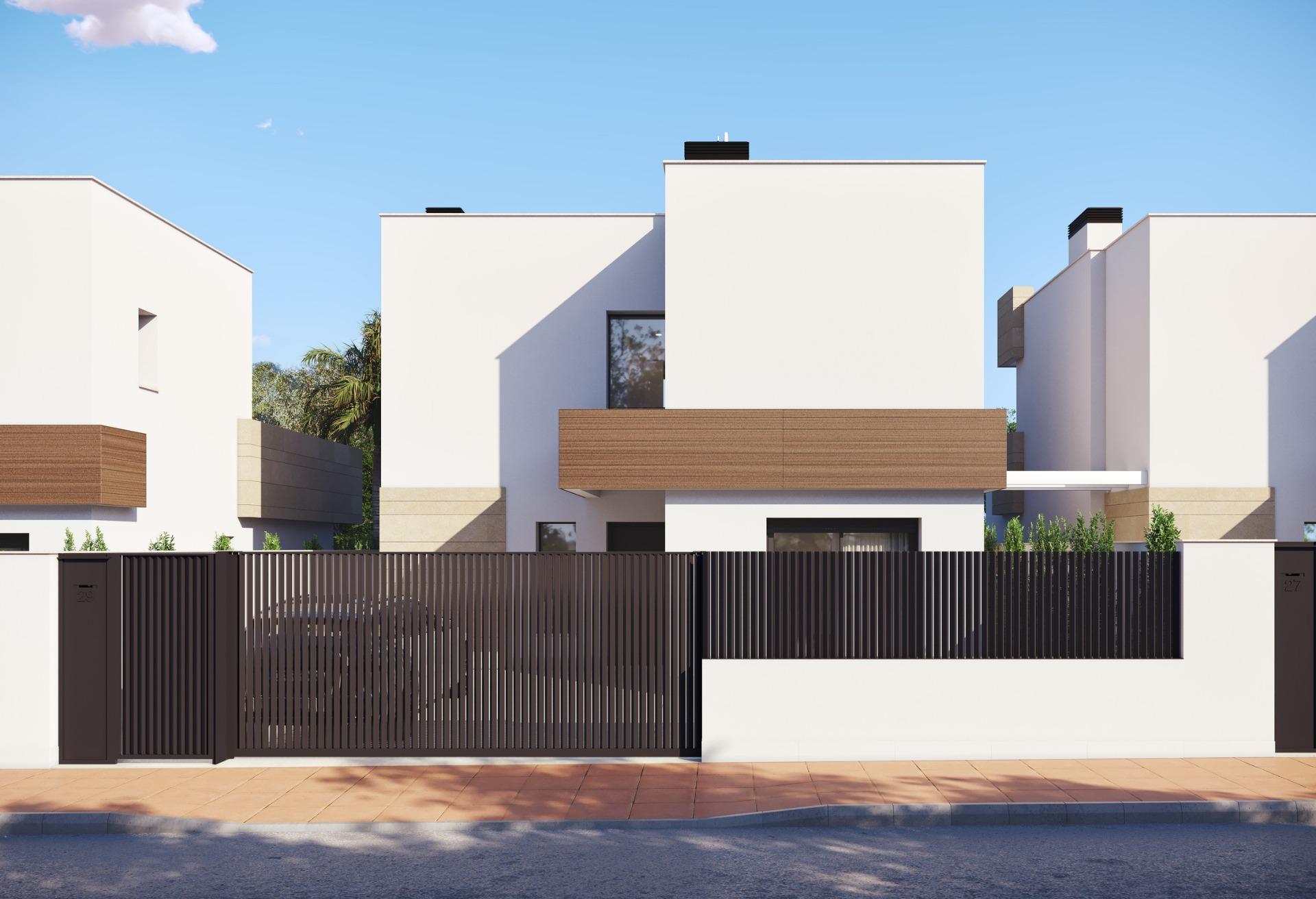 Modern new build villas near the beach in santiago de la ribera
