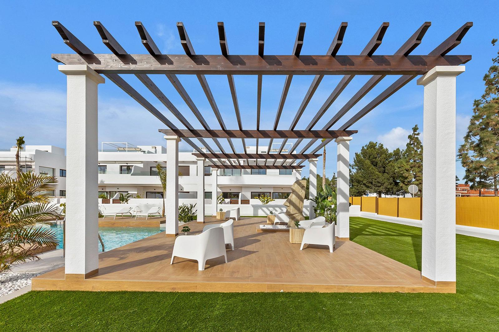 New build residential complex near serena golf and the mar menor in los alcazares