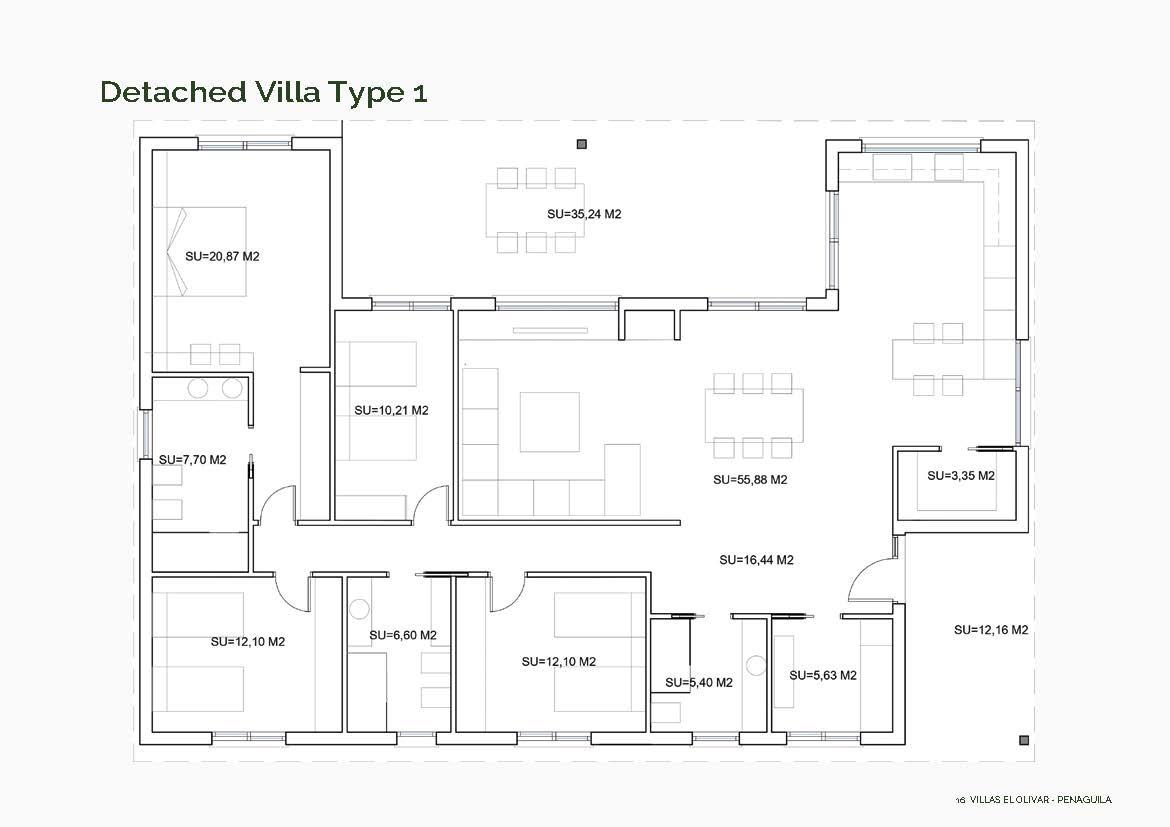 New build villas in penáguila – tranquility and nature in the heart of sierra de aitana, alicante
