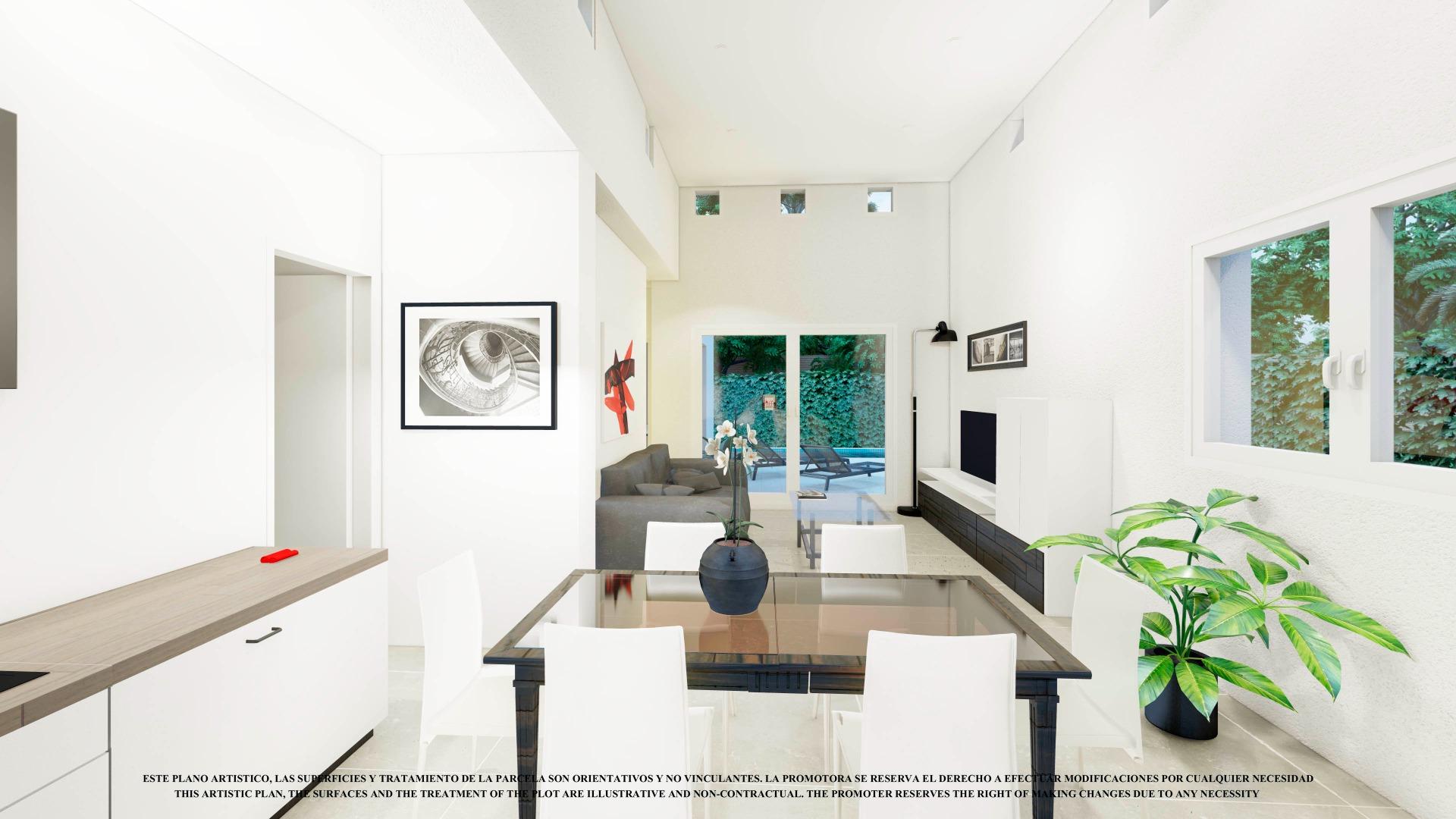 New build villas in los alcazares