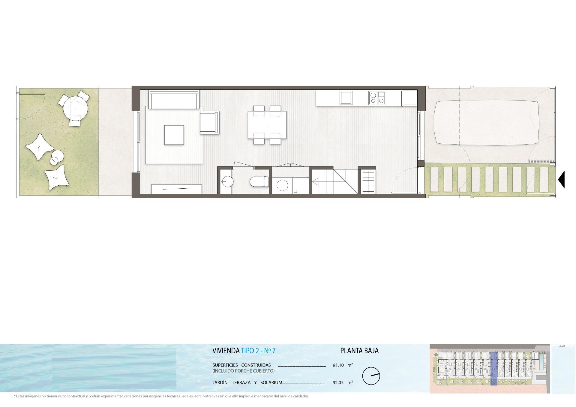 New build townhouses and corner townhouses in pilar de la horadada