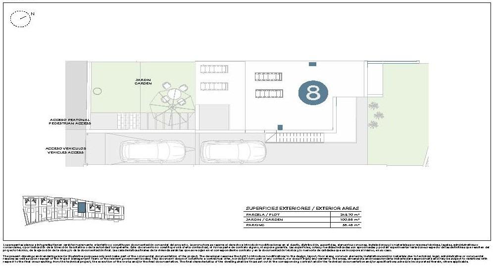 New build apartments and semi detached villas in corvera hills golf-murcia