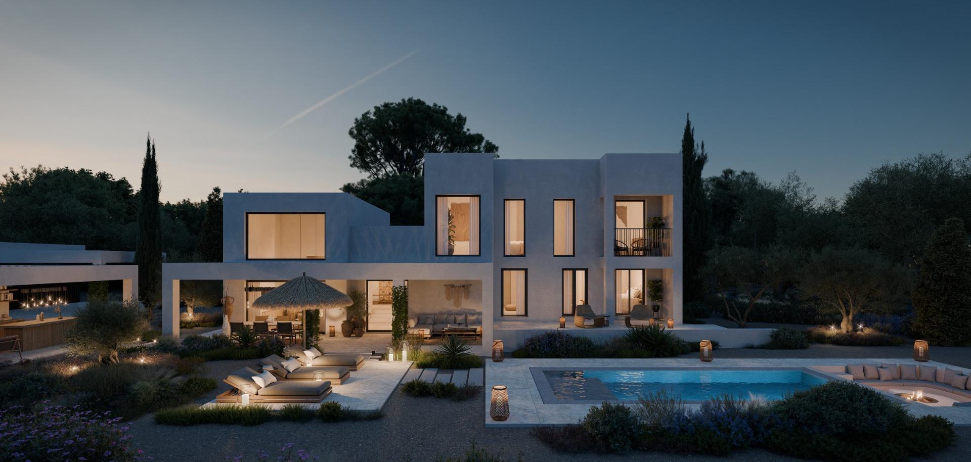 Sustainable mediterranean villas for sale in macenas, almería