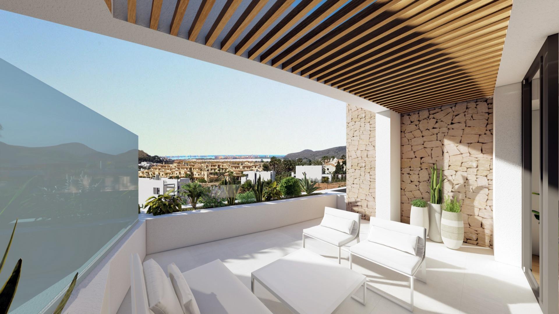 New build residential complex in la manga club resort