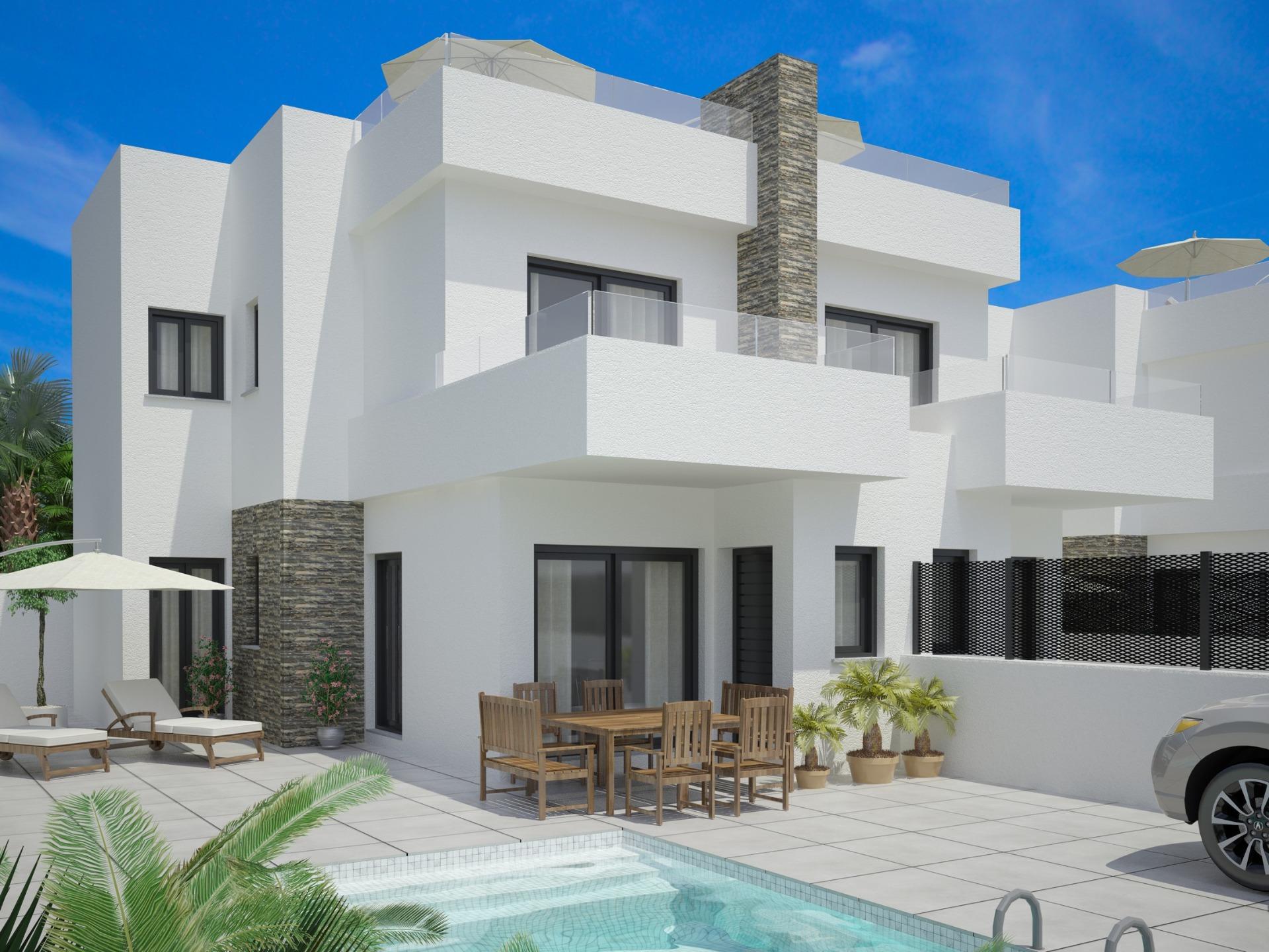 Luxury new build semi detached villas at vistabella golf resort