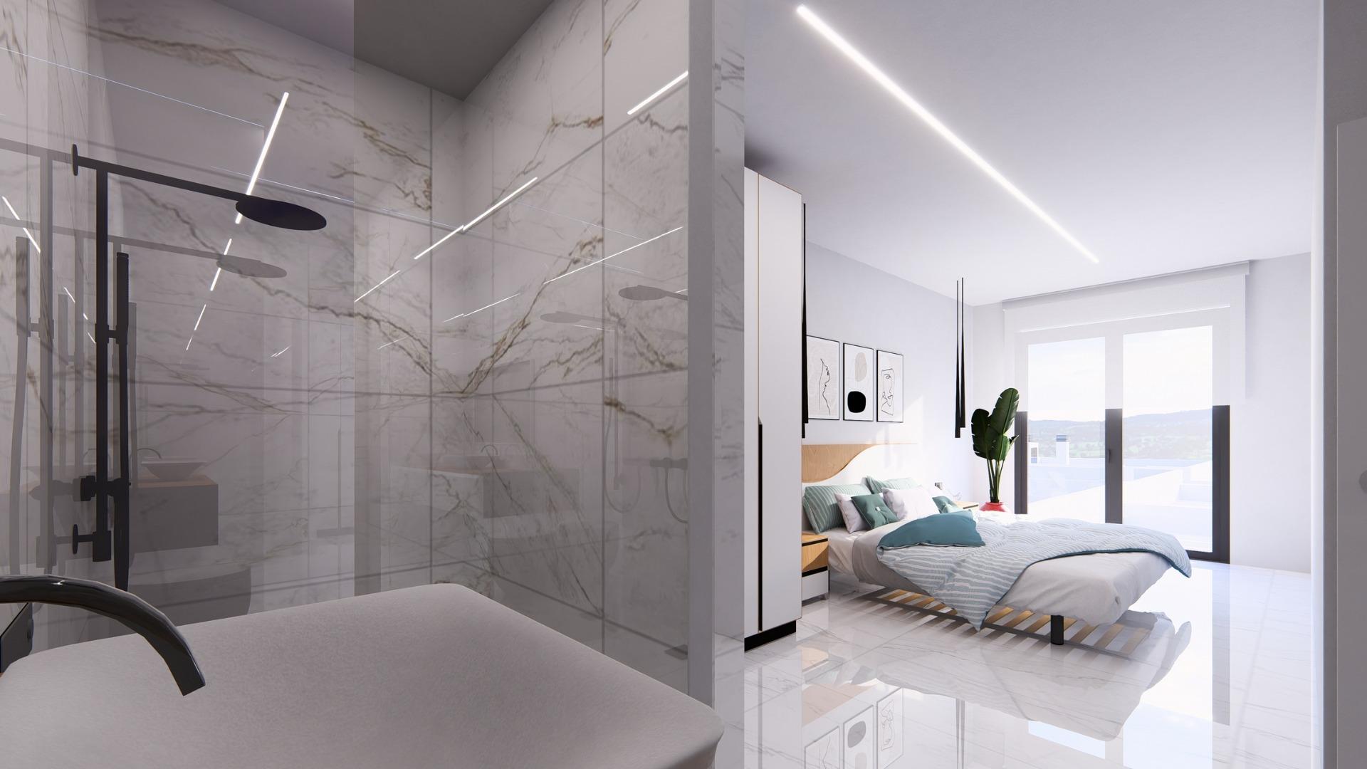 Exclusive new construction bungalows in la finca golf, algorfa