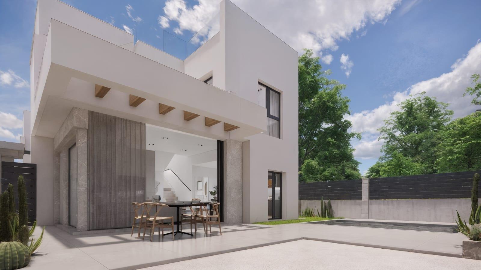 Modern new build villas in la herrada los montesinos with private pool