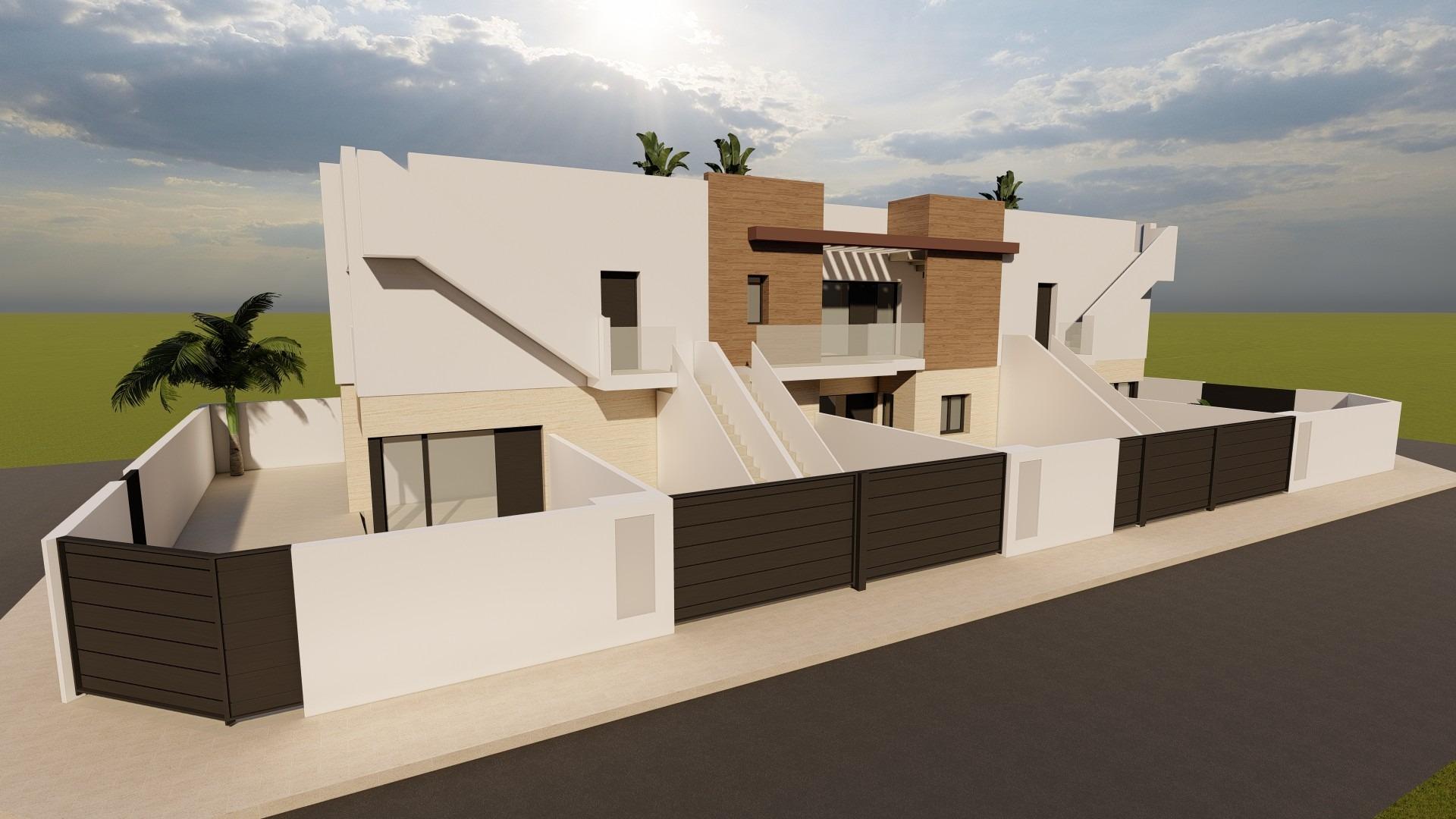 New build bungalows for sale in lo pagan near the beach and marina