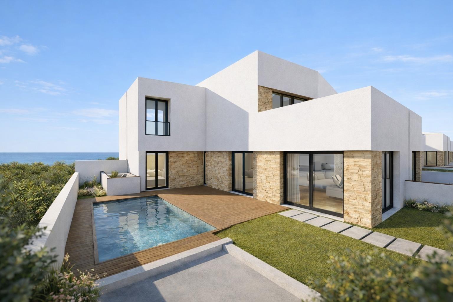 Modern new build quad villas in bigastro, alicante