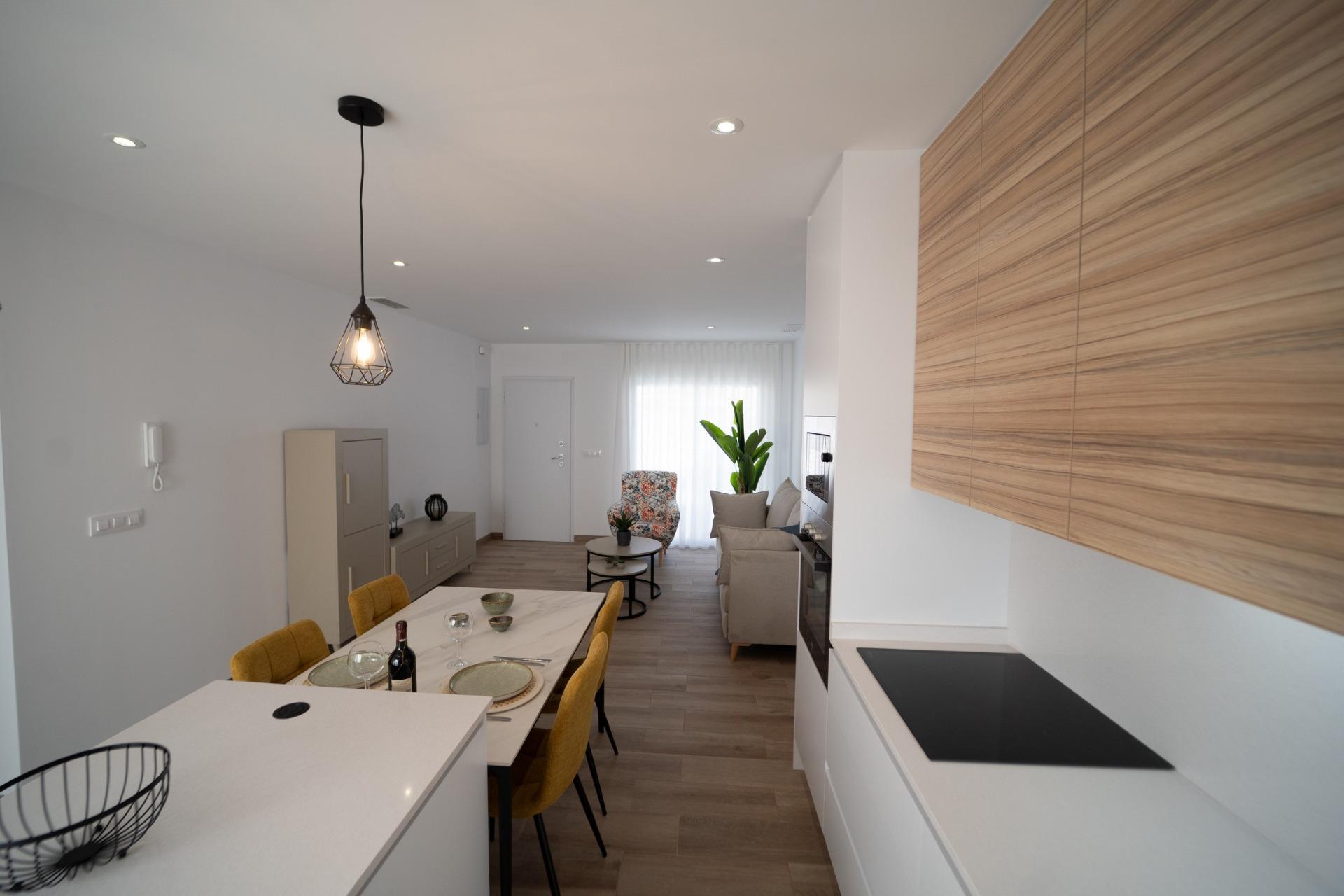 New build townhouses in san javier