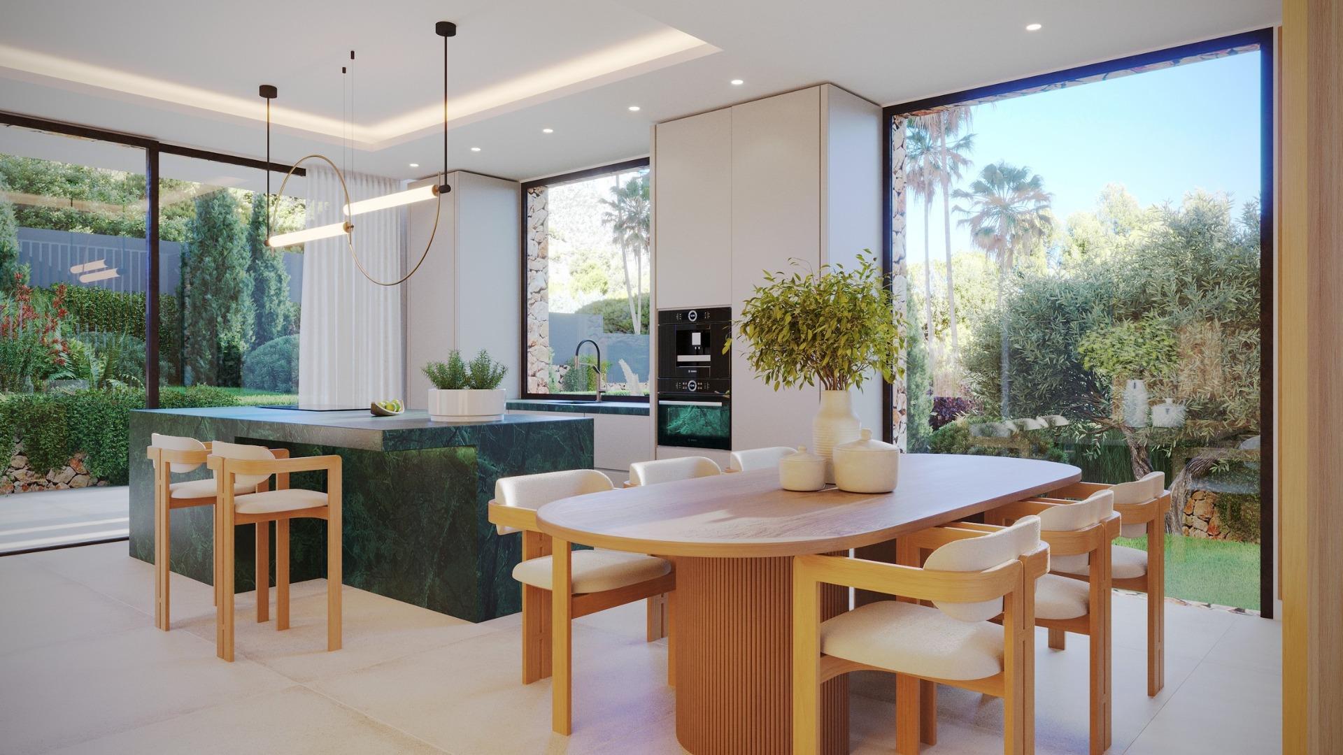 Modern new build villa with luxury features in javea