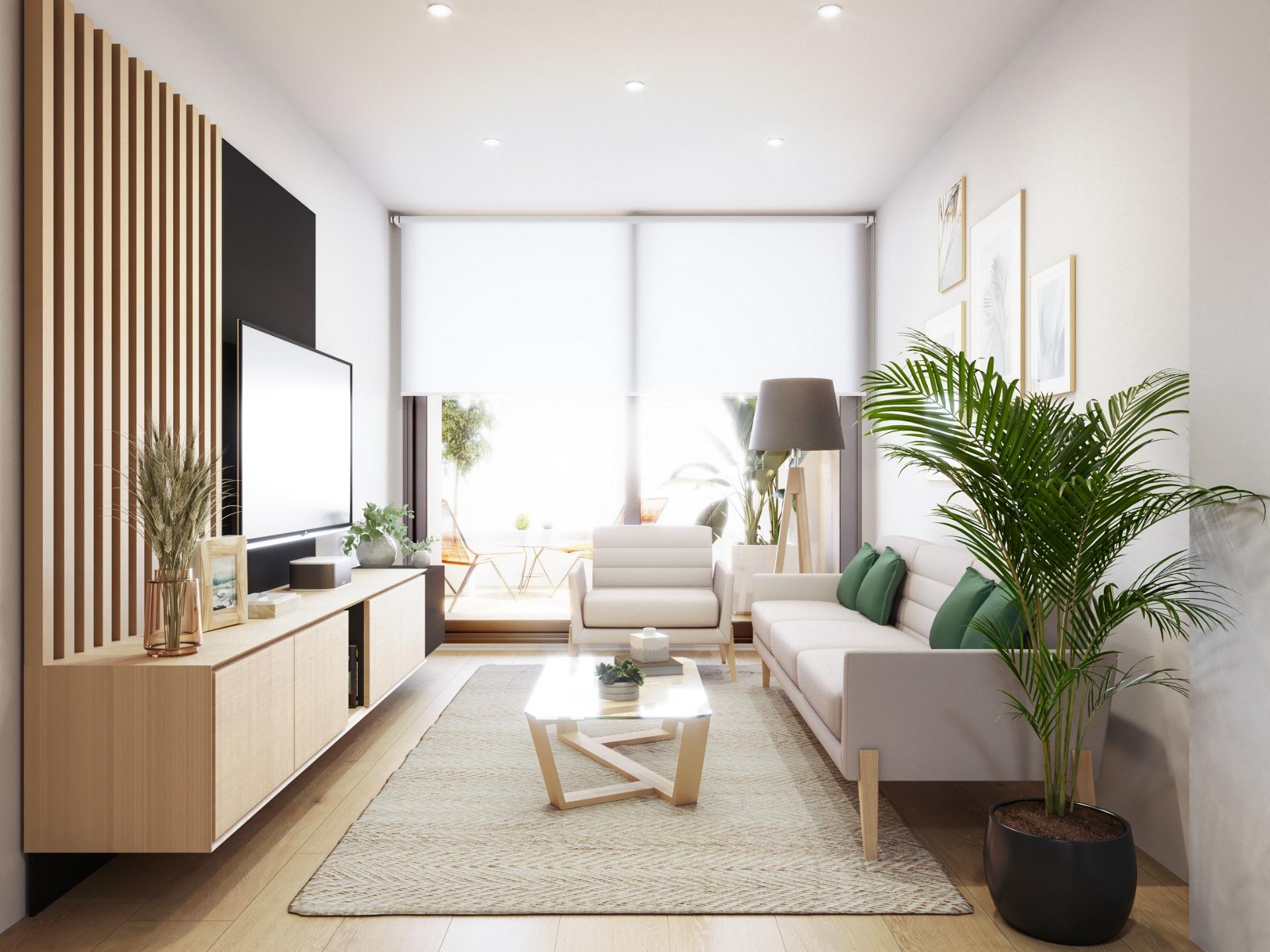 Modern new build apartments for sale in torrevieja 300m from playa del cura