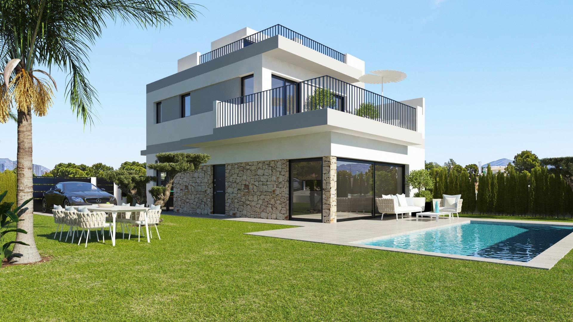 New build villas in san miguel de salinas