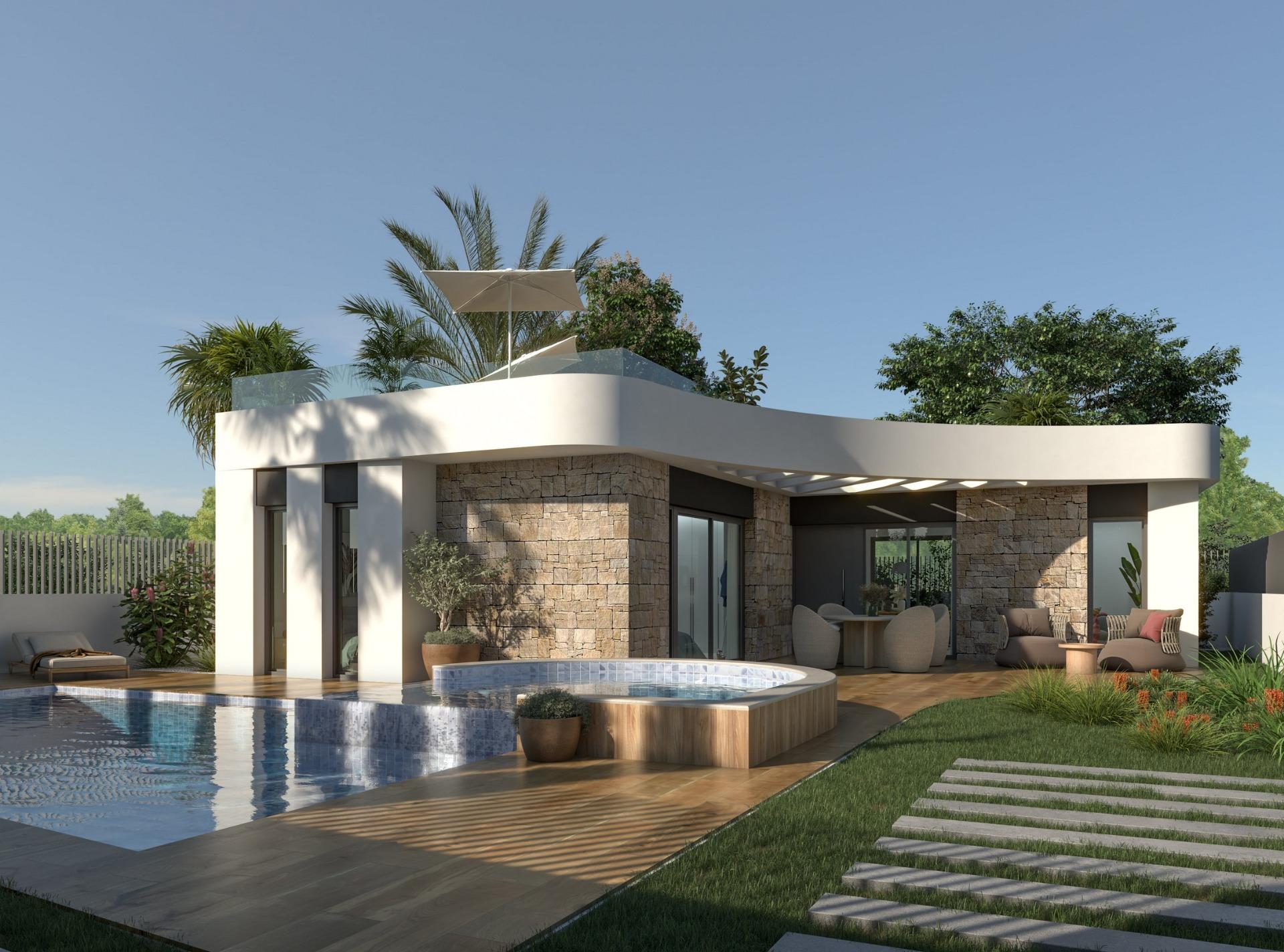 New build villas in los montesinos