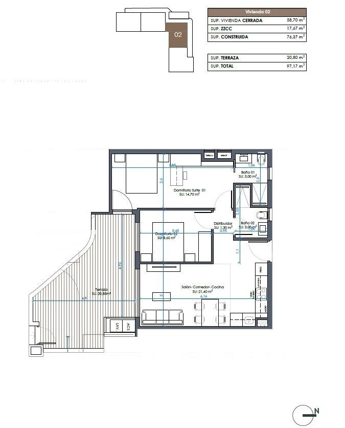 New build apartments in guardamar del segura – modern living just 1.4 km from the beach