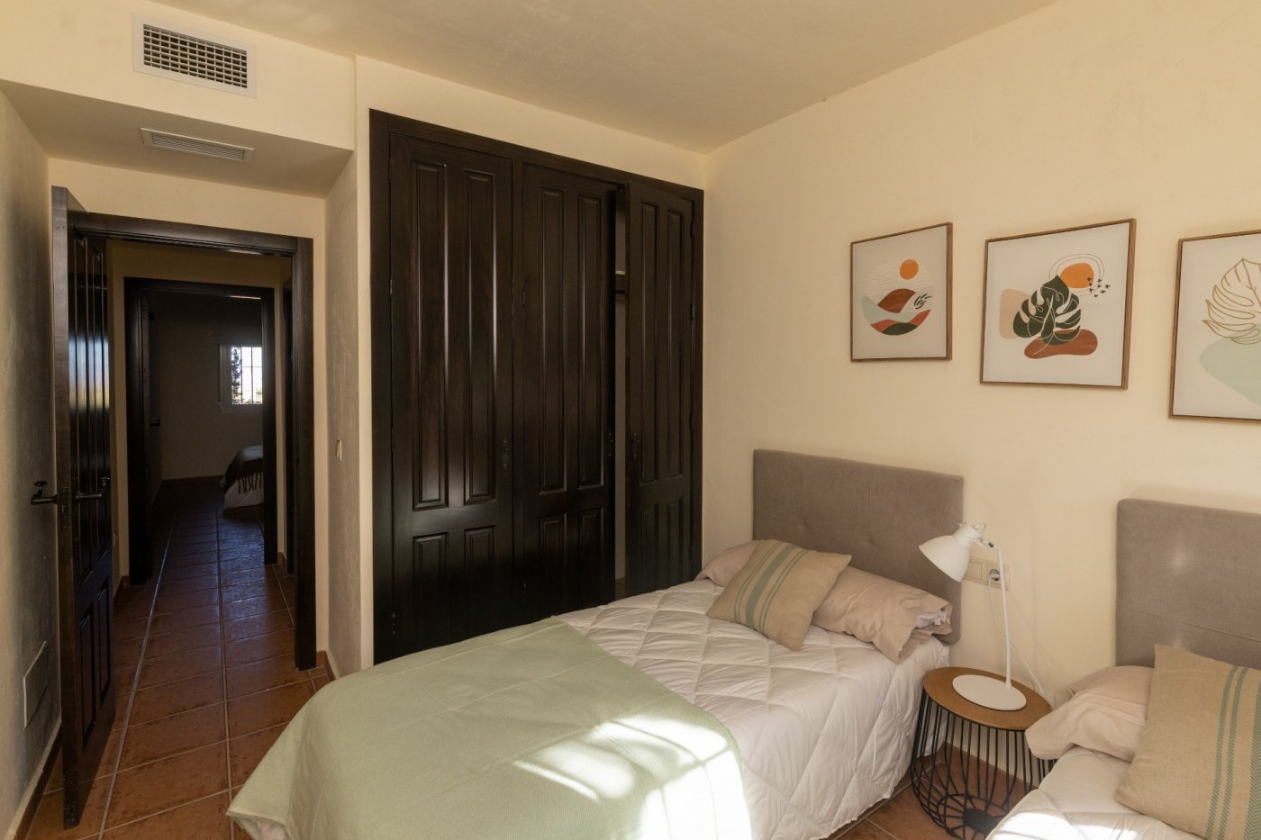 Key ready semi-detached villa in fuente alamo, murcia