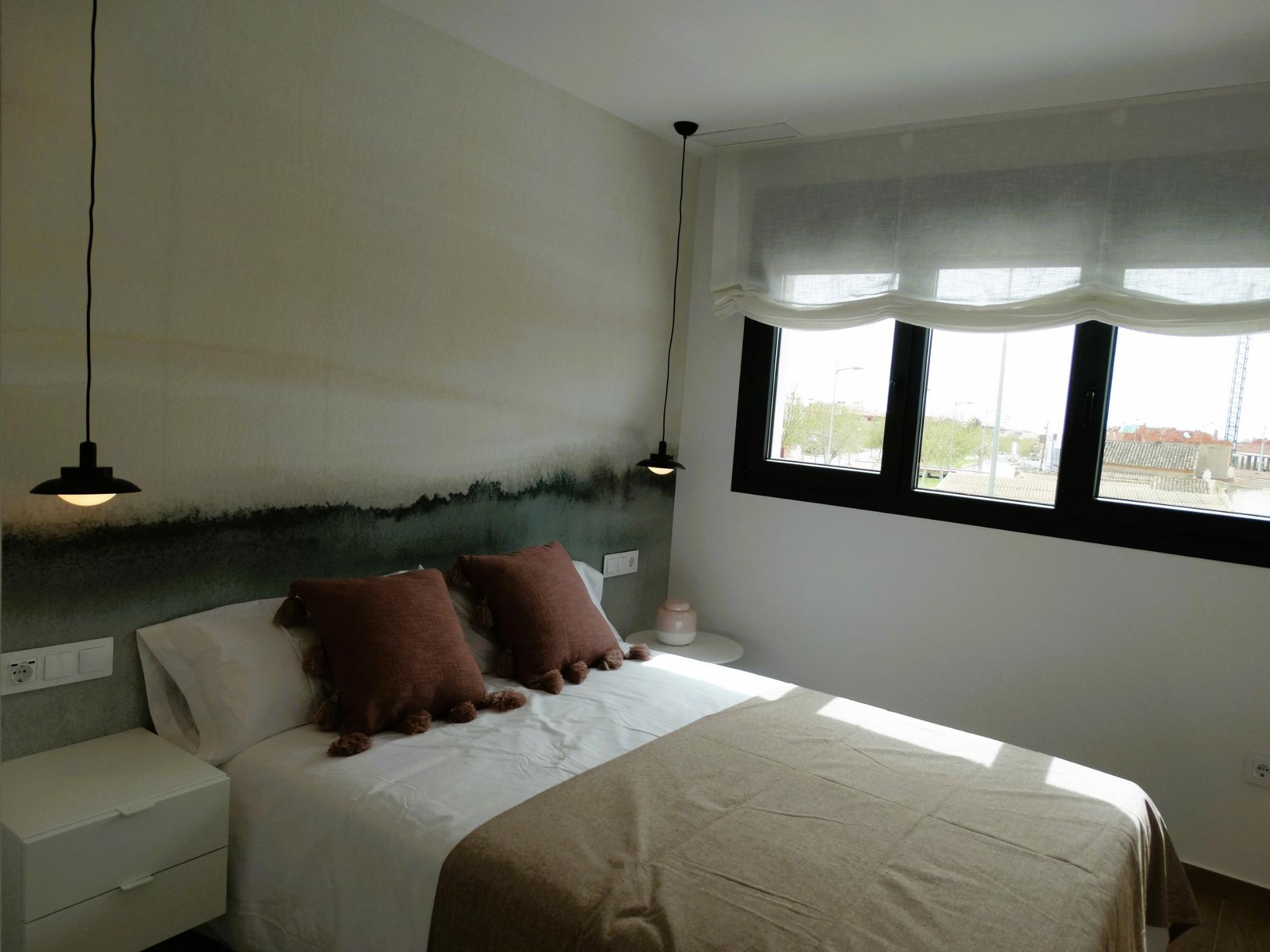 Newly built bungalows with solarium or garden in pilar de la horadada