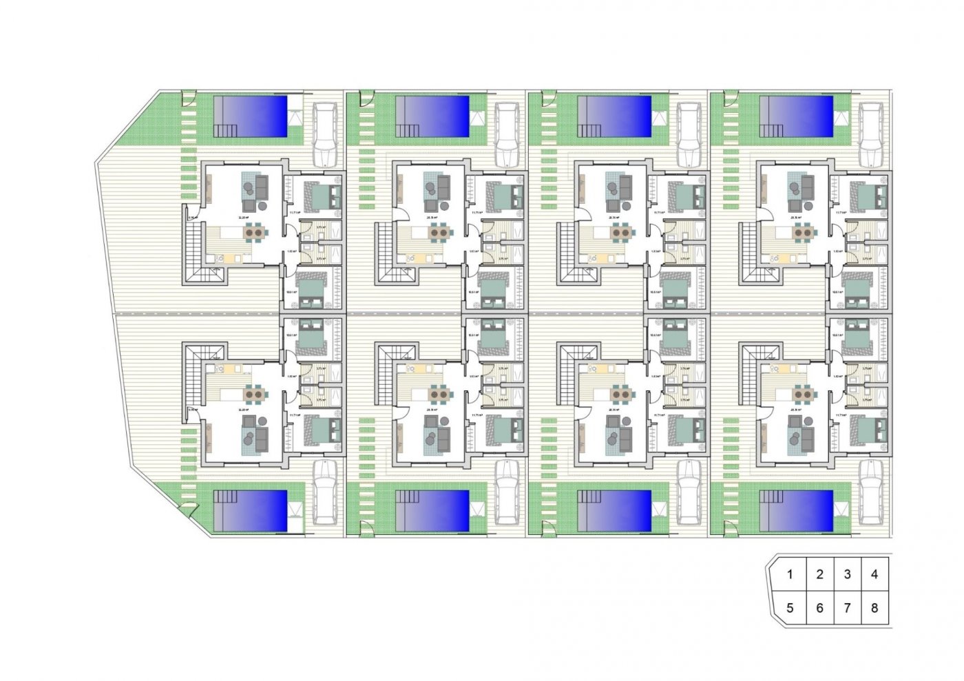 New build semi-detached villas in roldan
