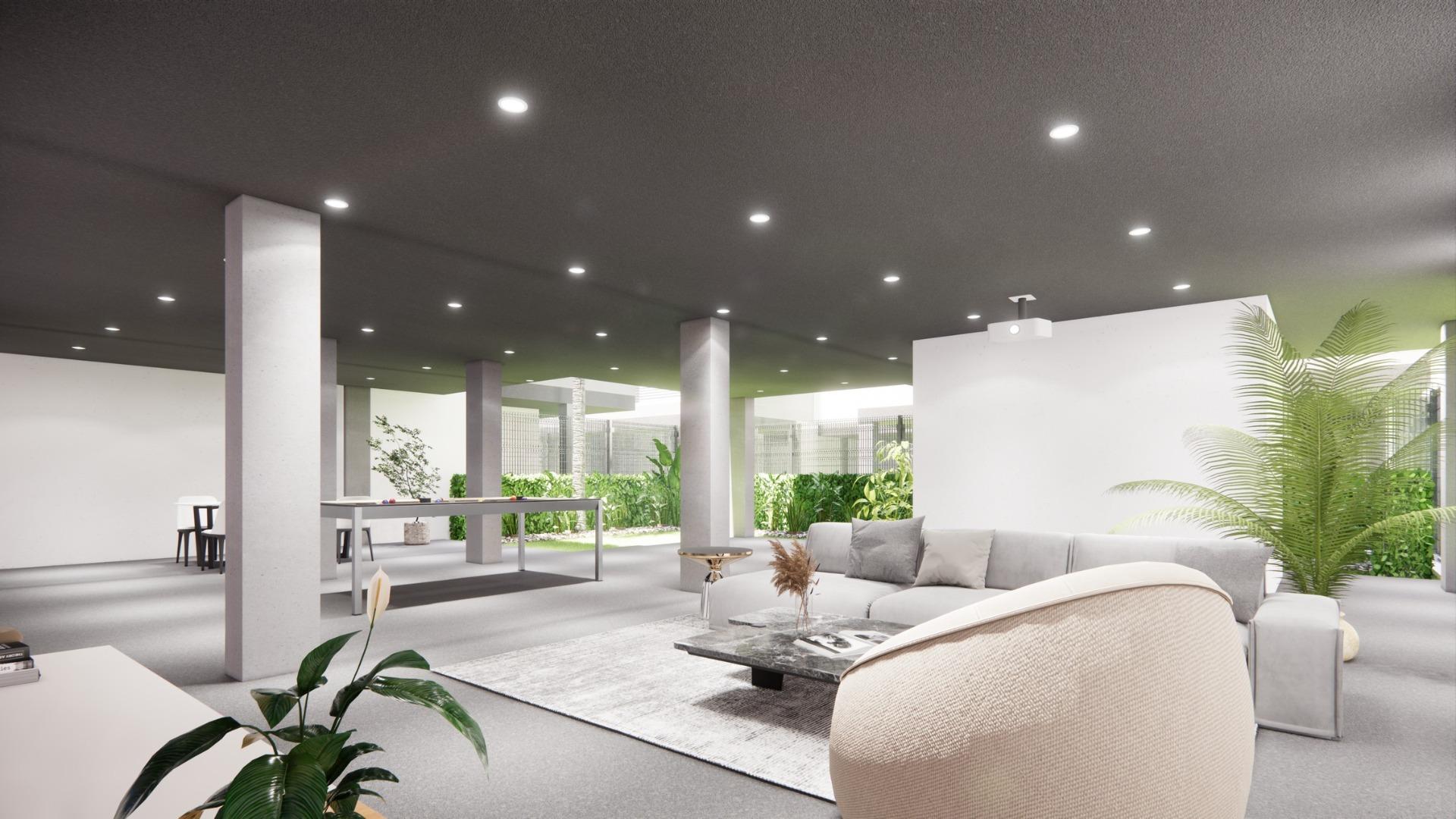 New build villas in private gated resort in province of murcia