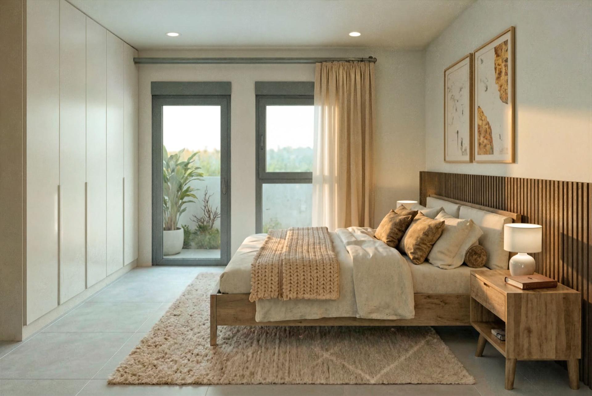 New build villas in camposol golf (mazarron-murcia) with private solarium and basement