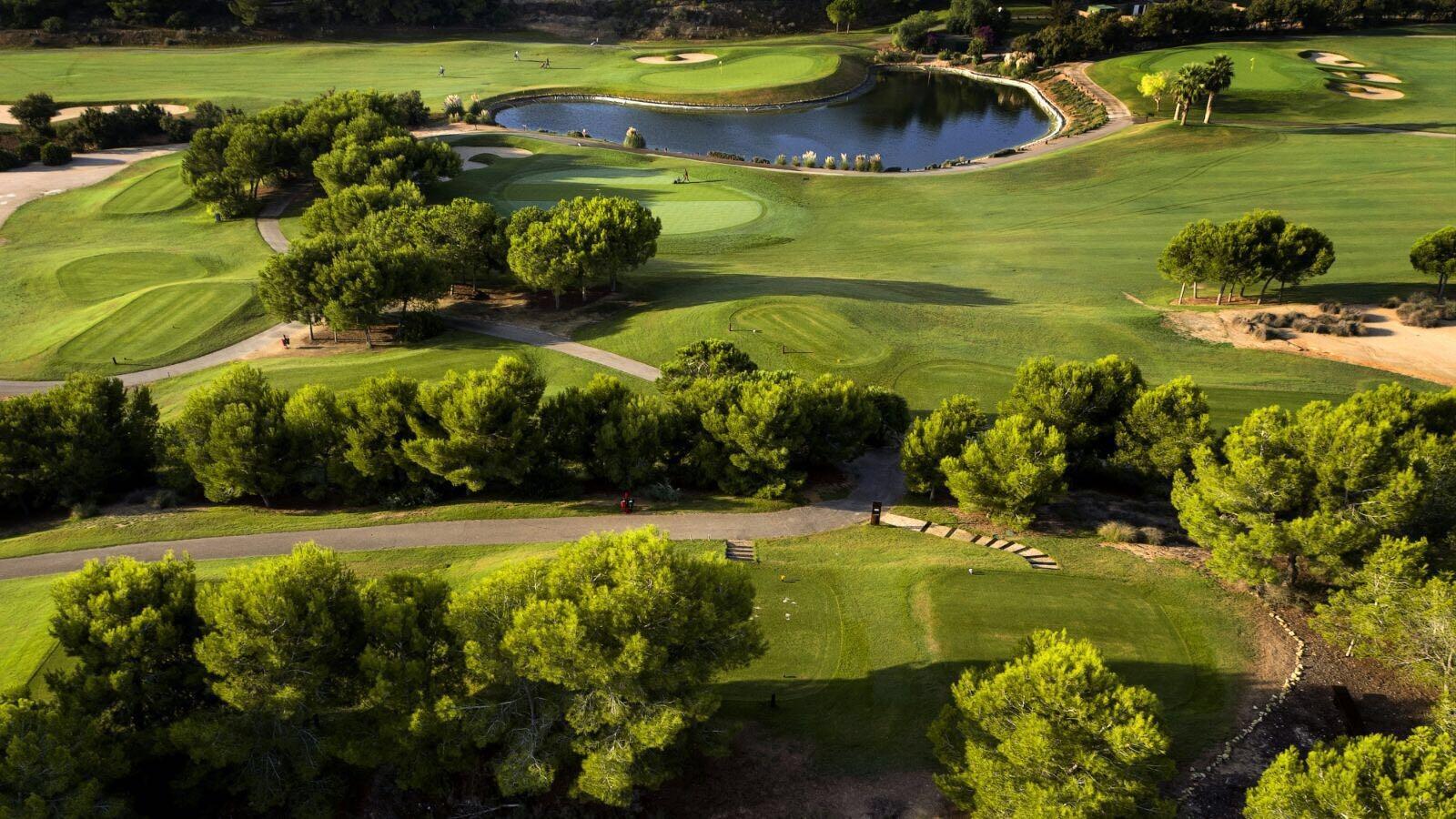 New construction villas on the frontline of lo romero golf