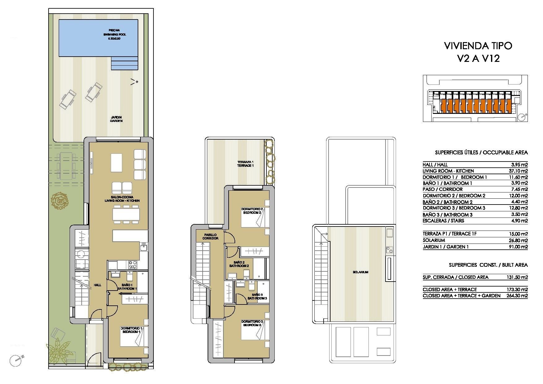 New build villas in mil palmeras
