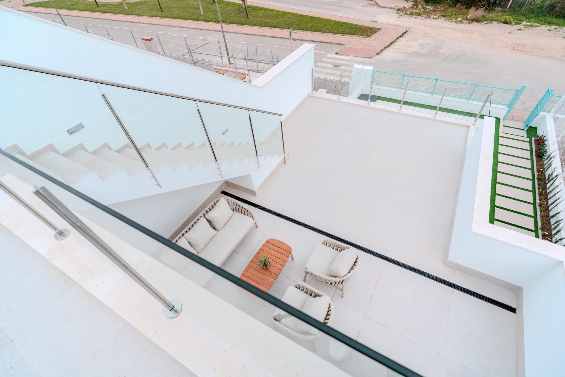 New build villas near la serena golf and the beach in los alcázares