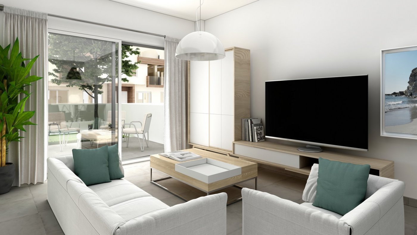 Beautiful townhouses in la manga