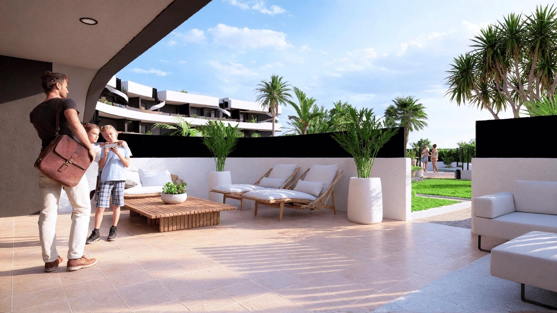 Luxury golf front apartments near the sea in los alcazares costa calida