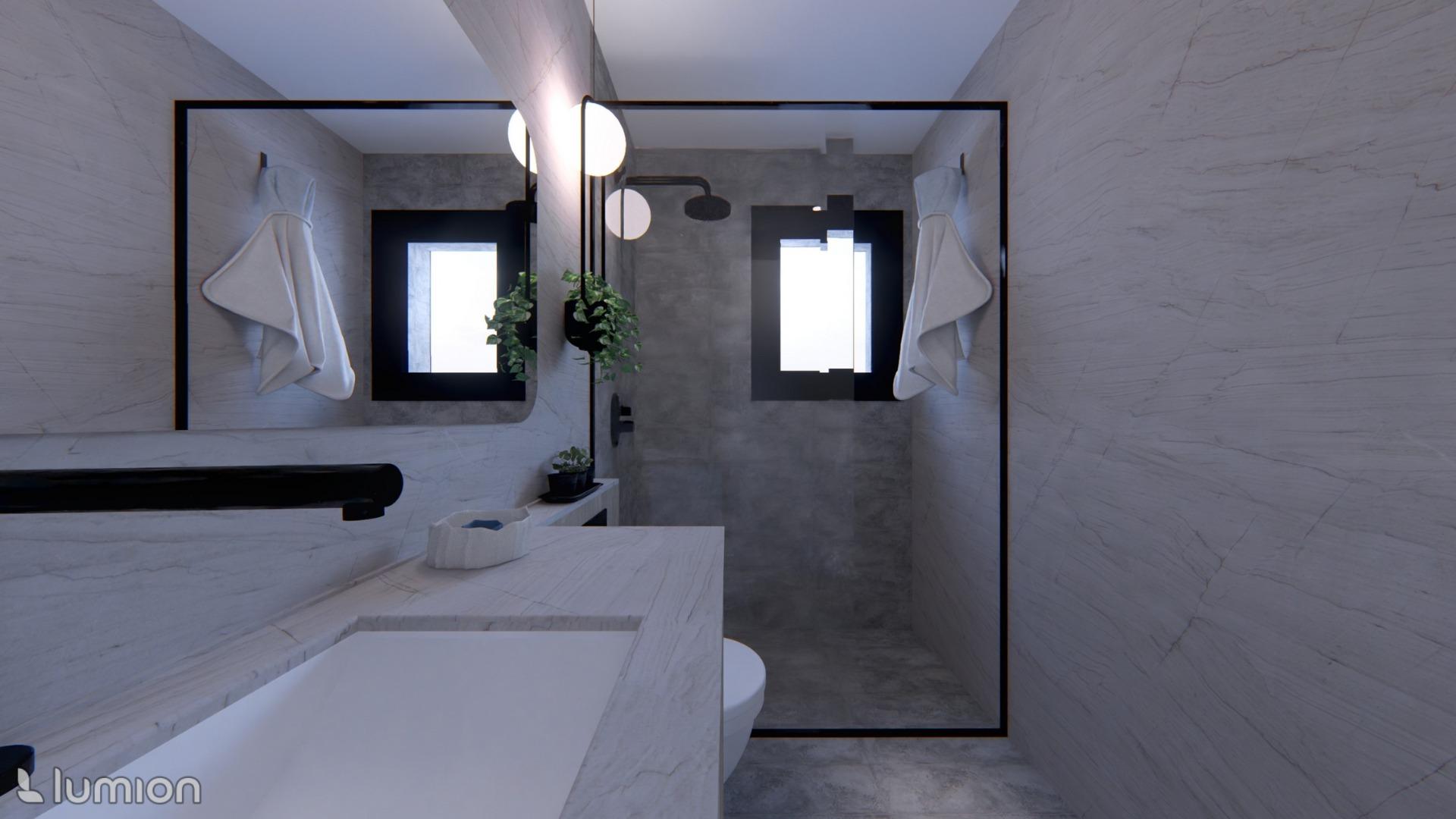 Modern semi-detached villas with private pool near the sea in santiago de la ribera