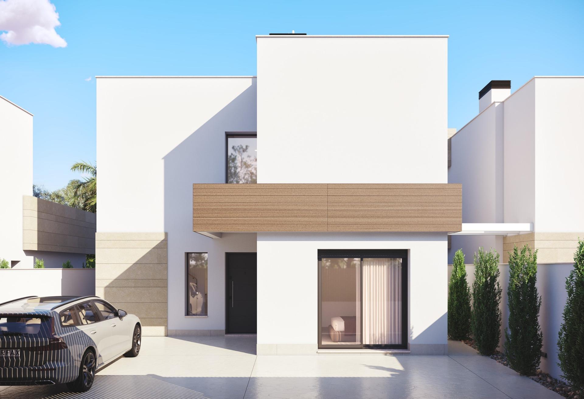 Modern new build villas near the beach in santiago de la ribera