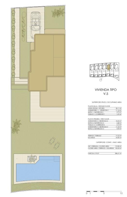 New construction villas on the frontline of lo romero golf