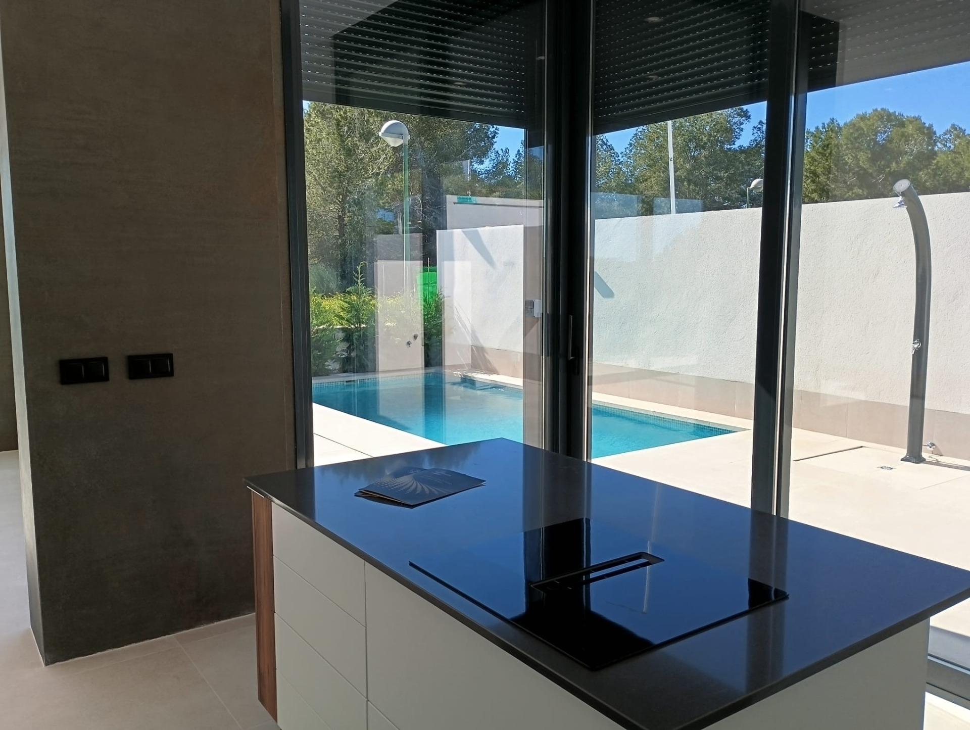 New build villas in pilar de la horadada on the golf course