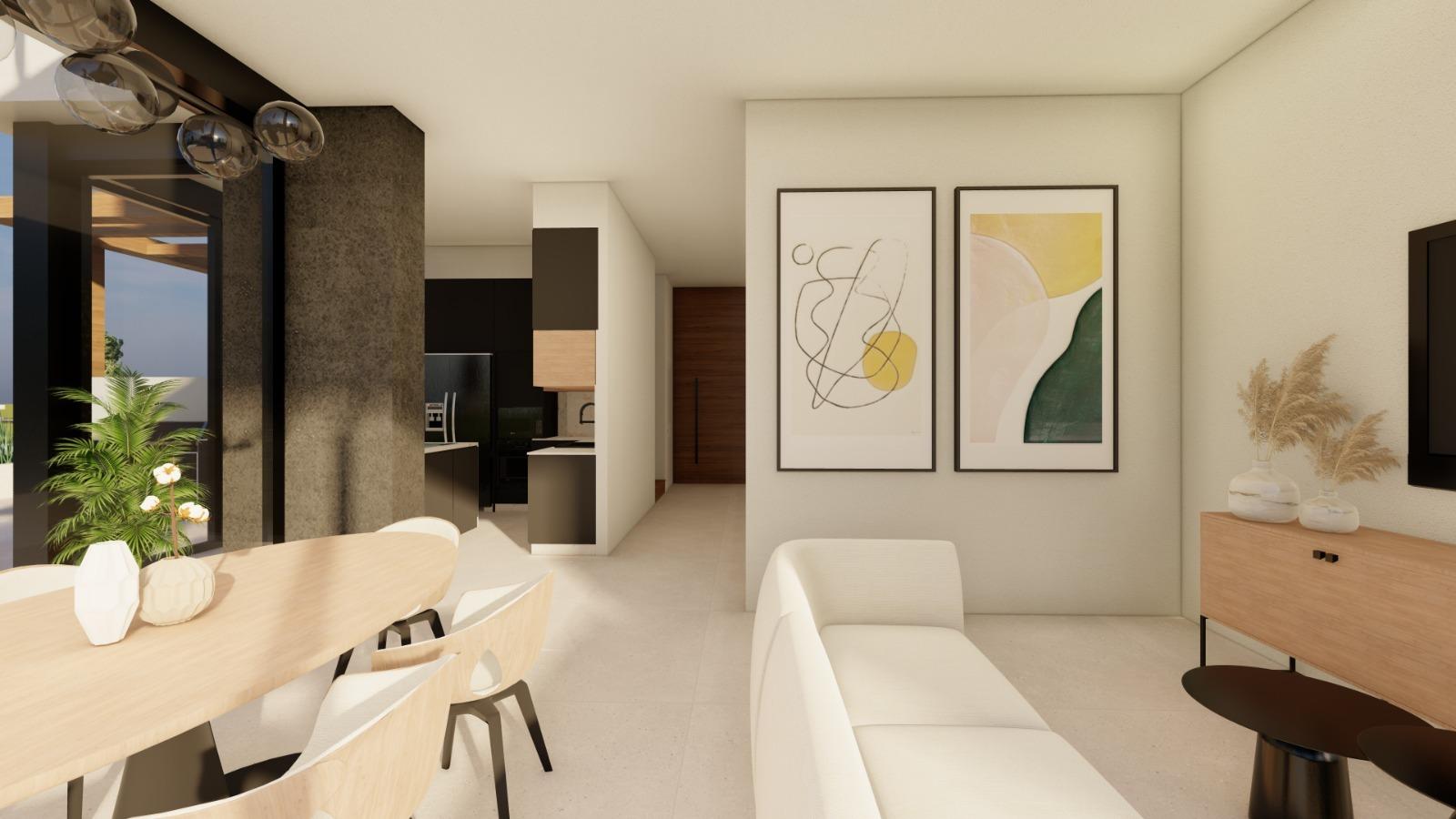 New build villas in pilar de la horadada on the golf course