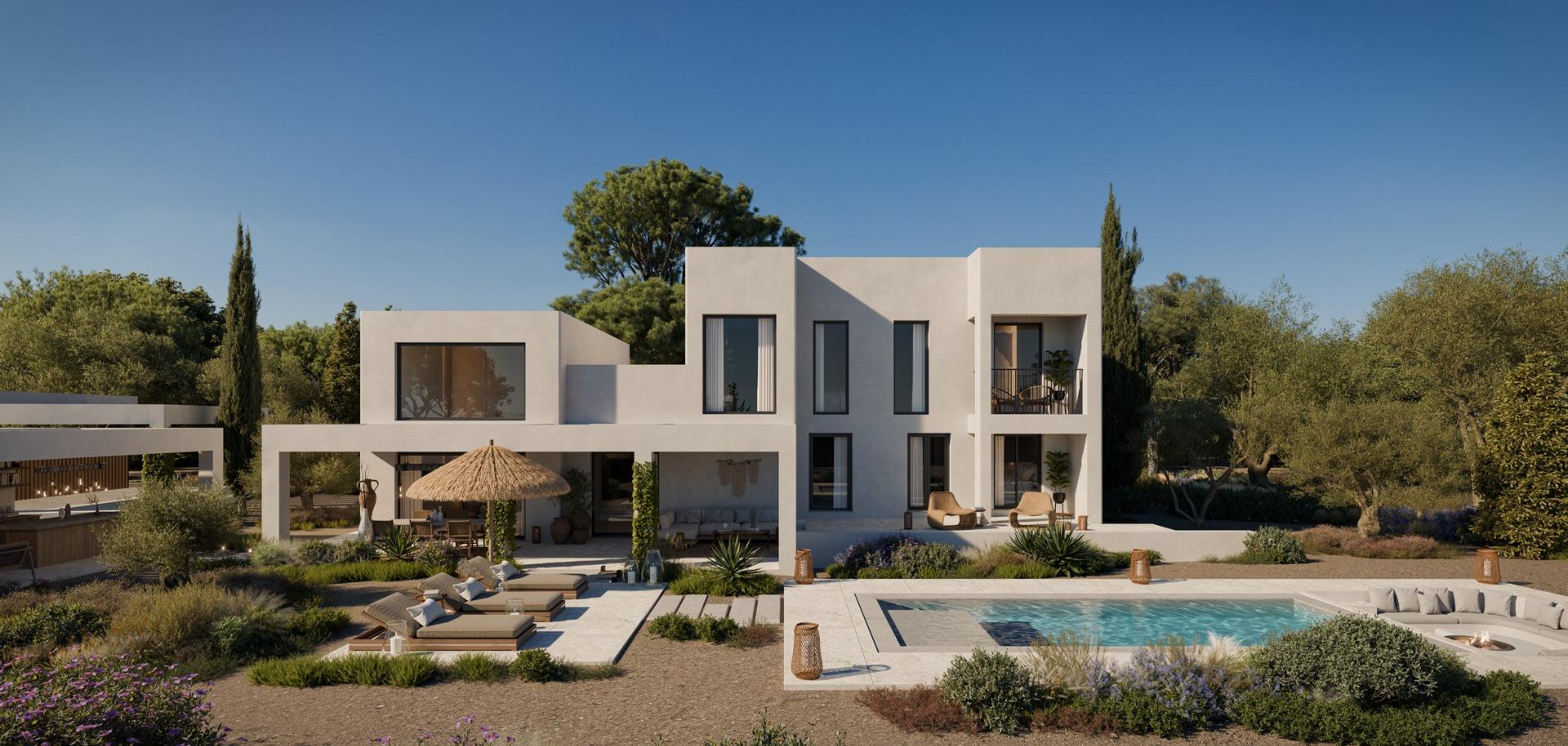 Sustainable mediterranean villas for sale in macenas, almería