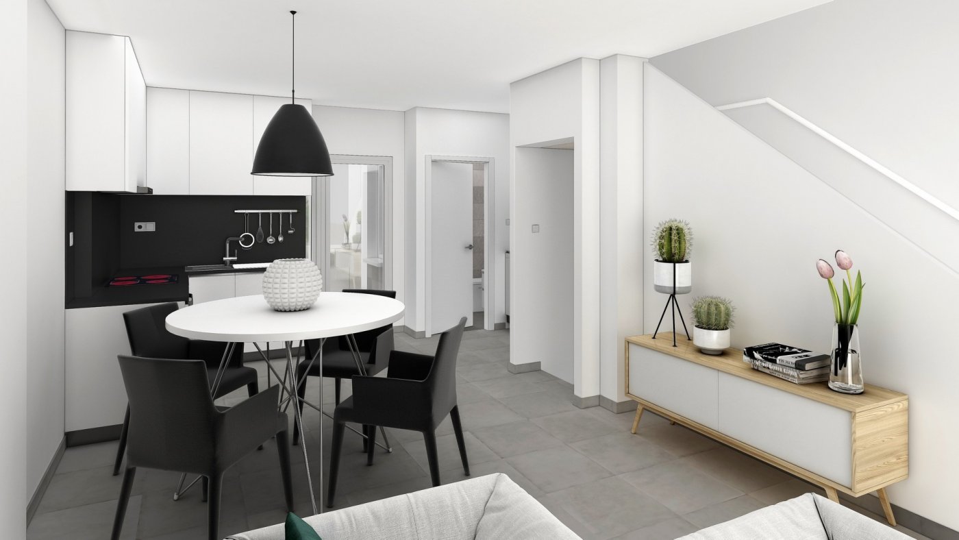 Beautiful townhouses in la manga