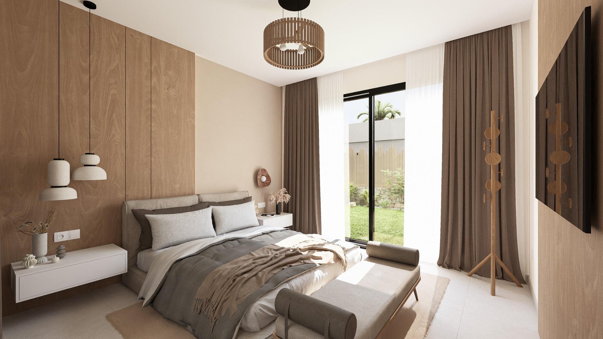 Contemporary one level villas in altaona golf resort murcia