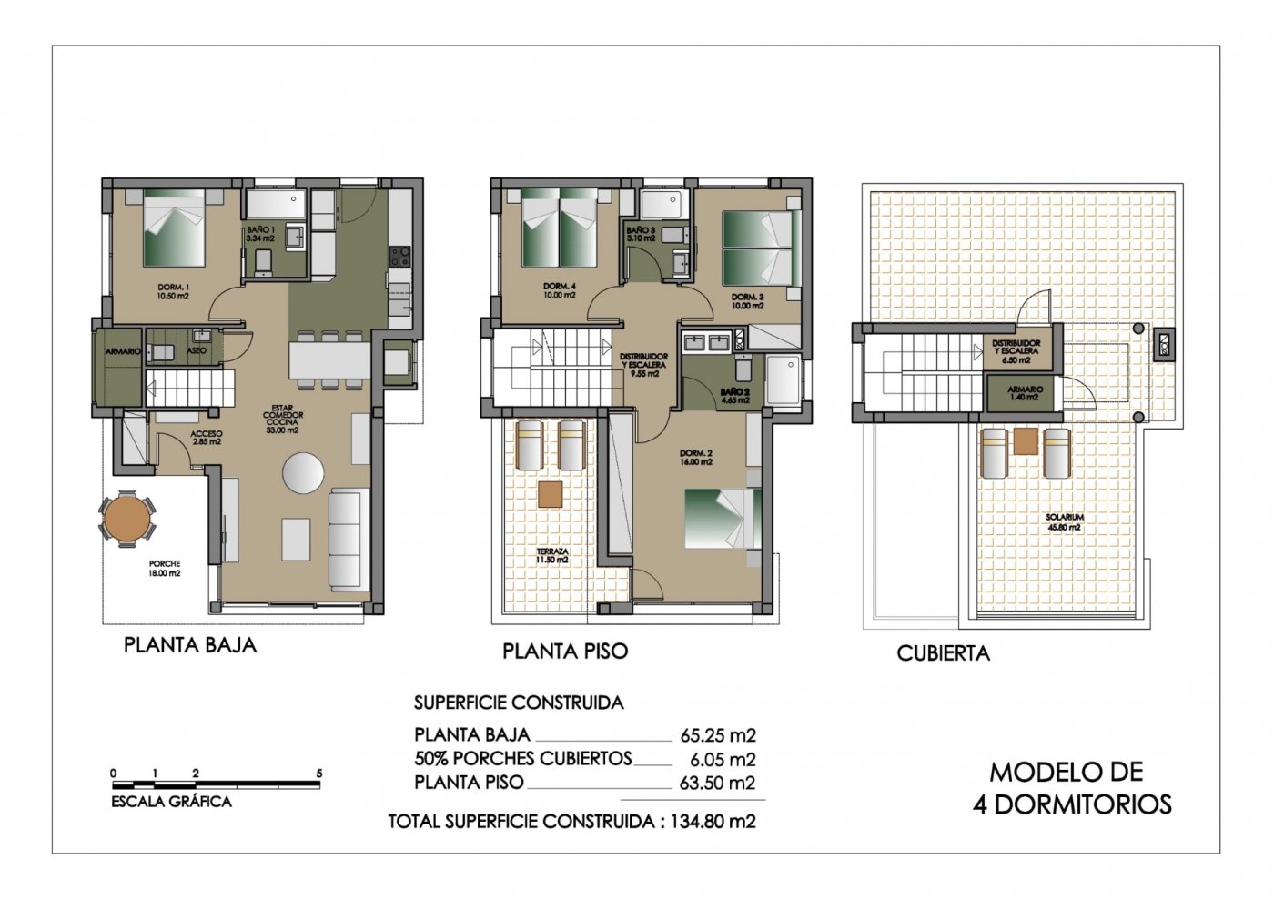 New build residential of villas in san miguel de salinas