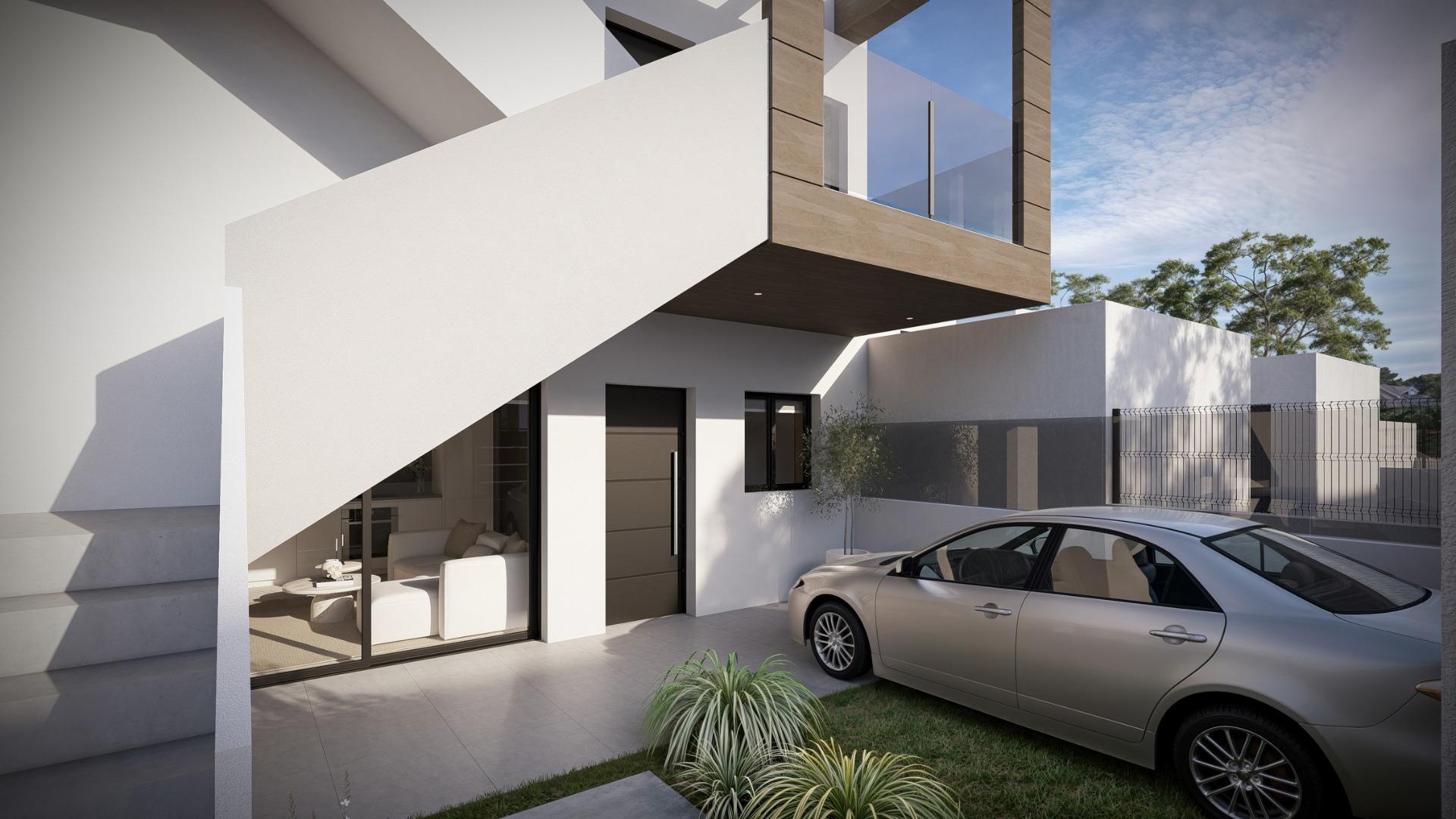 New build bungalows in san pedro del pinatar modern living near the beach
