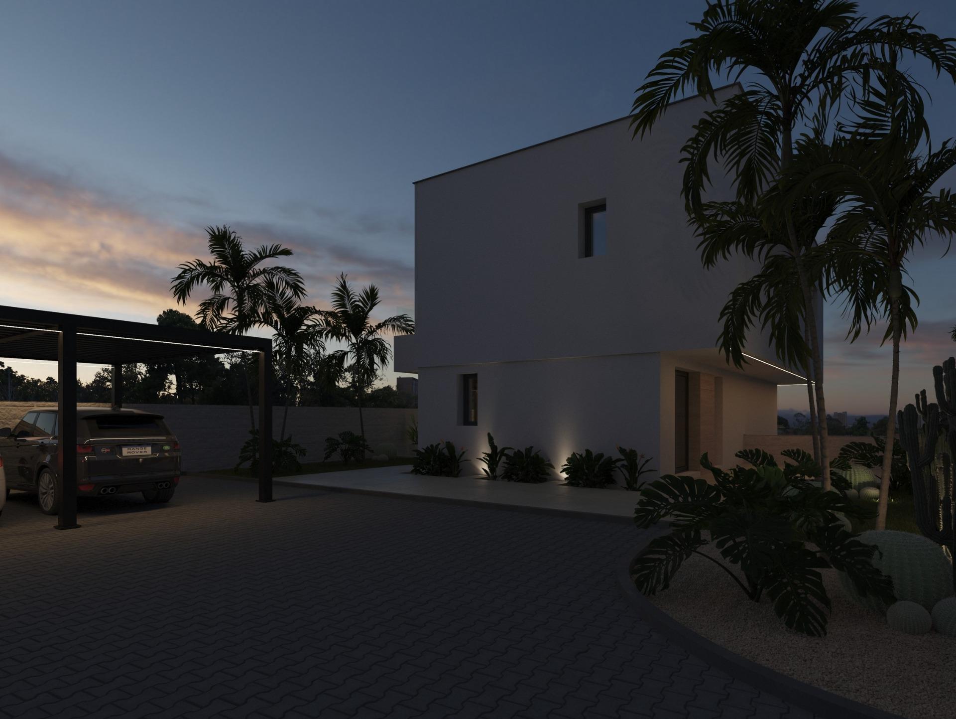 New build villa in rojales – modern design and prime location