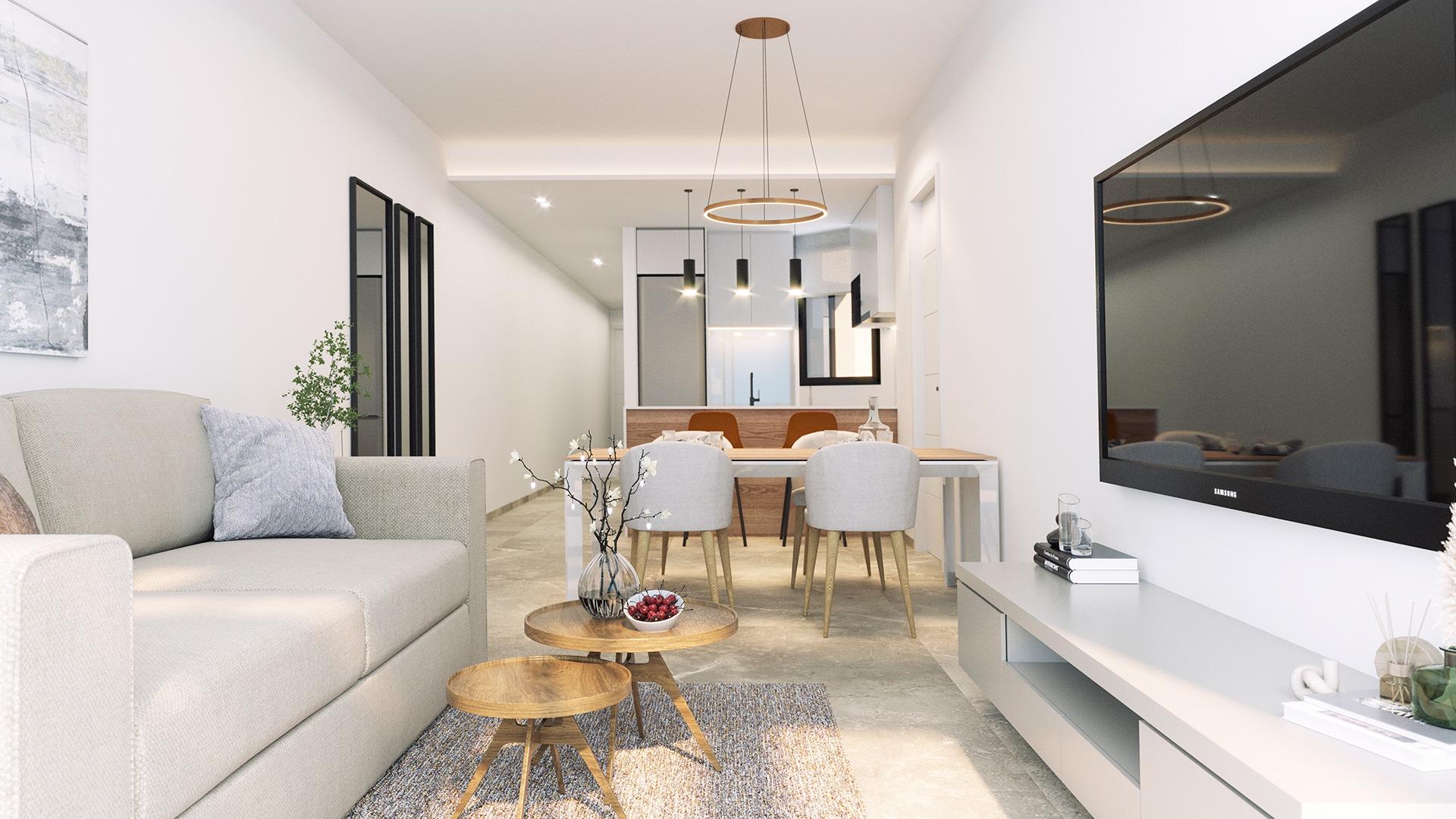 Modern apartments just 250m from playa del cura in torrevieja