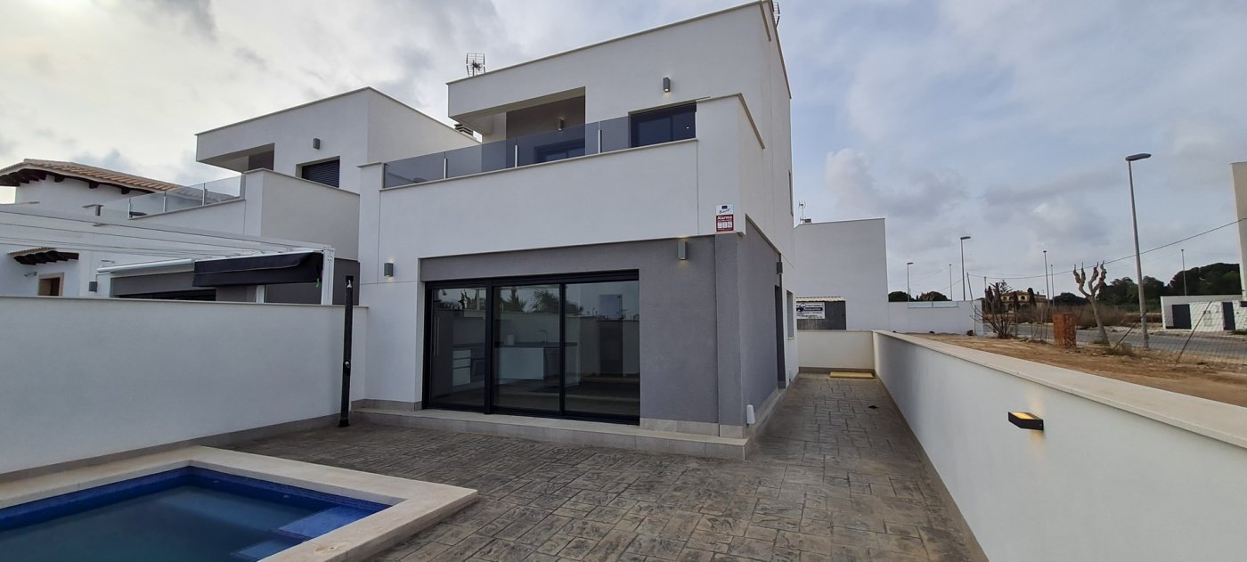 New build villas in orihuela costa