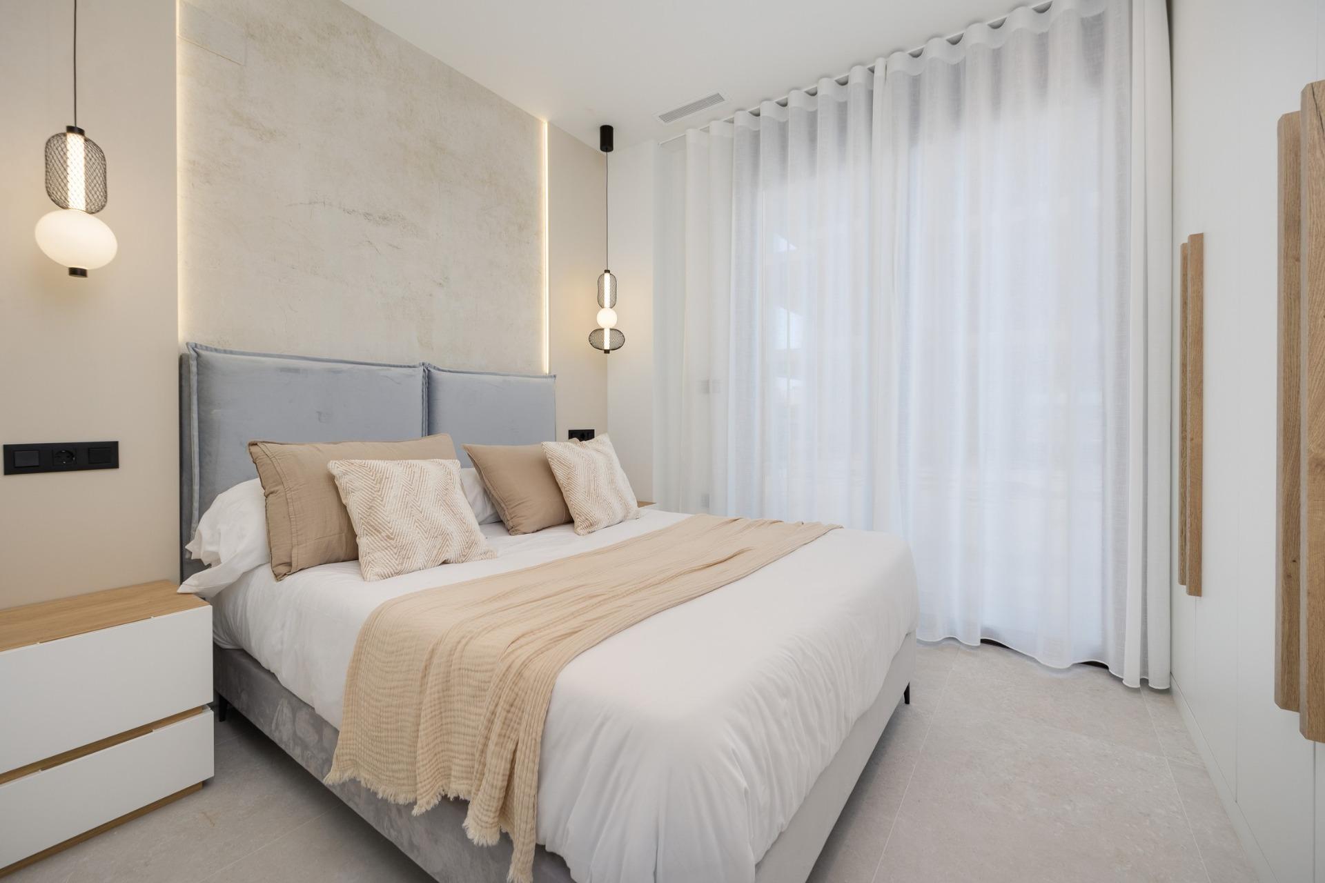 Modern new build apartments near the beach and marina in guardamar del segura