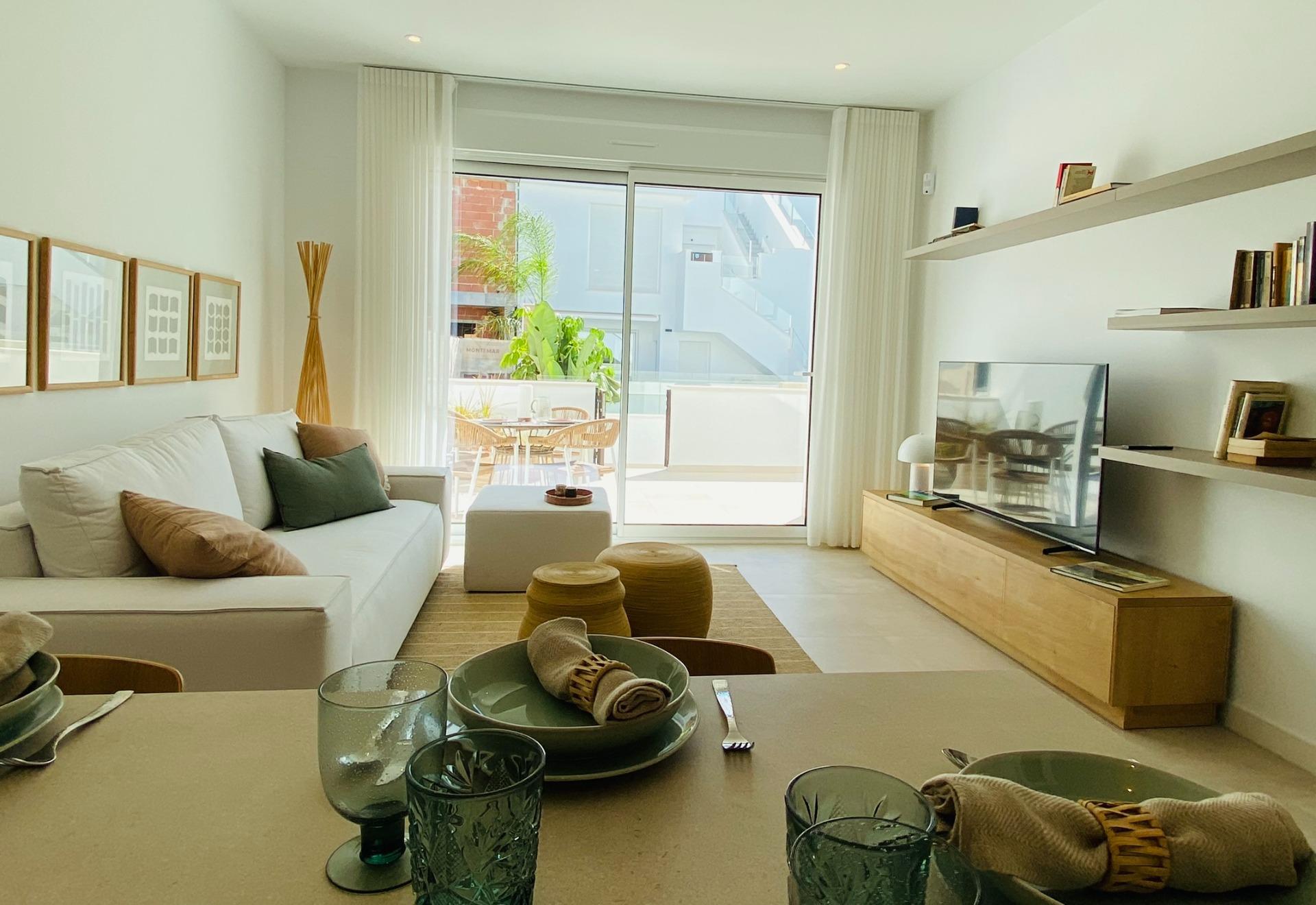 New build bungalow residential complex in pilar de la horadada